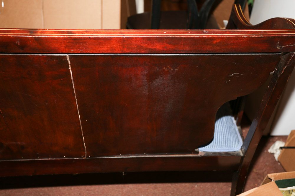 Antique Settee with Marquetry