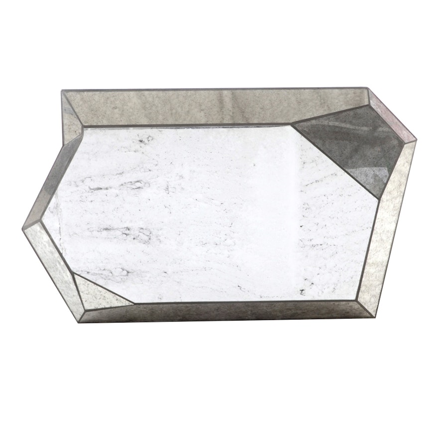 Decorative Faceted Wall Mirror