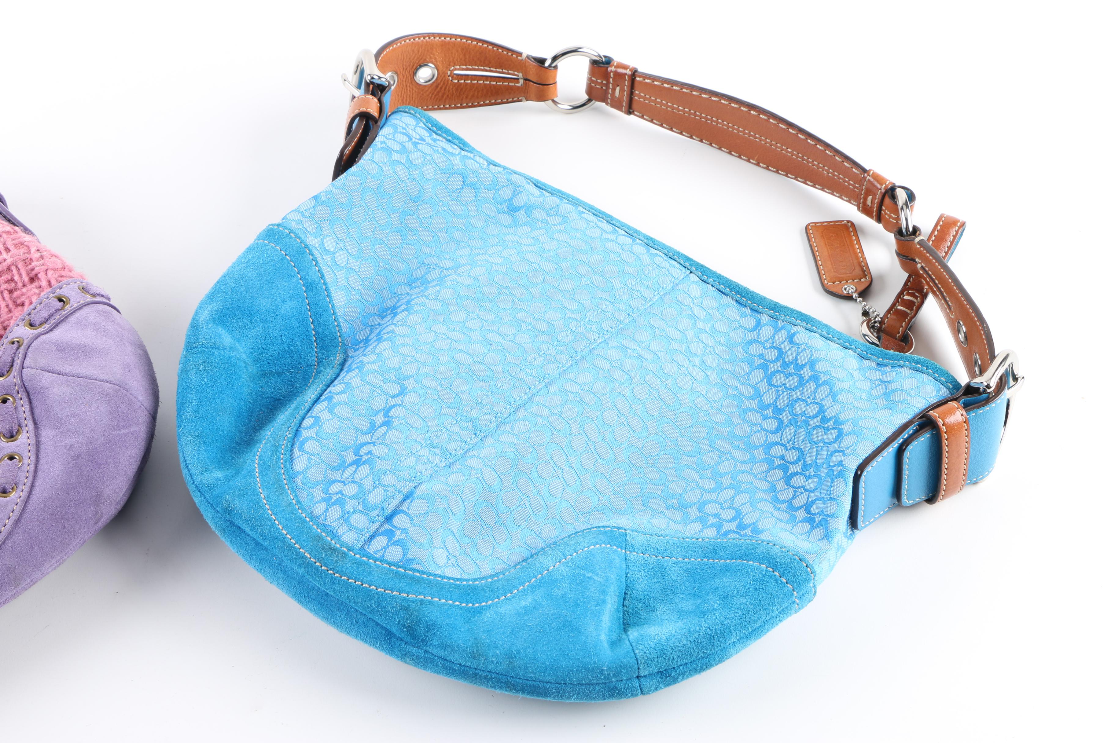 Coach Signature Small Hobo Shoulder Bags