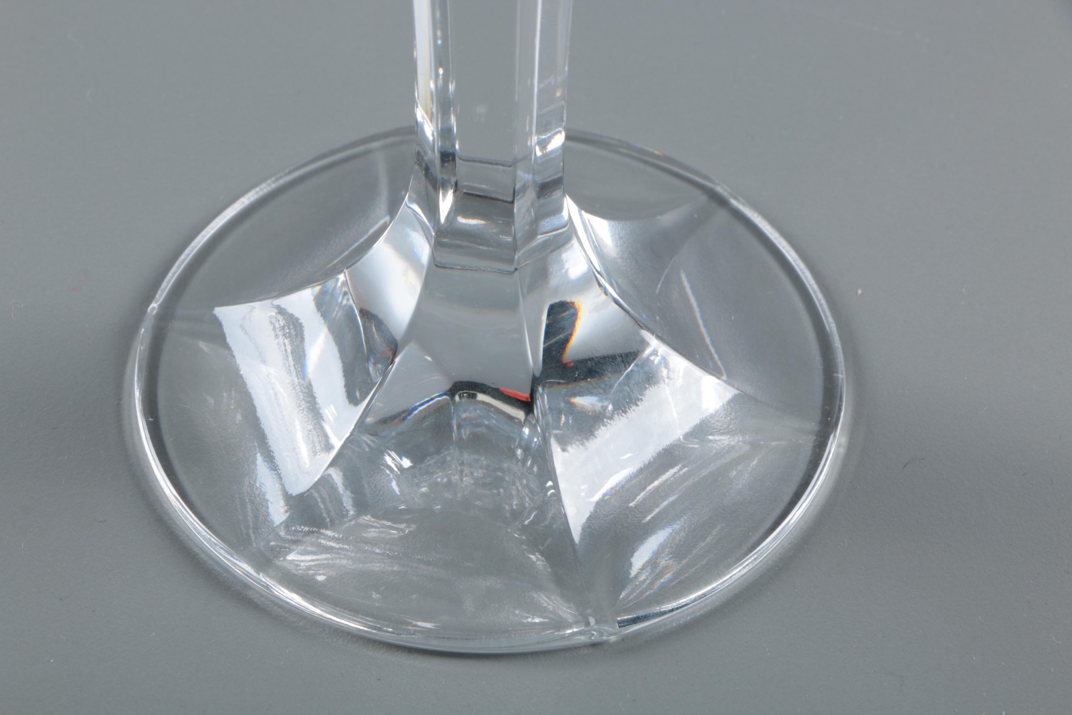 Godinger "Dublin" Shannon Collection Crystal Martini Glasses