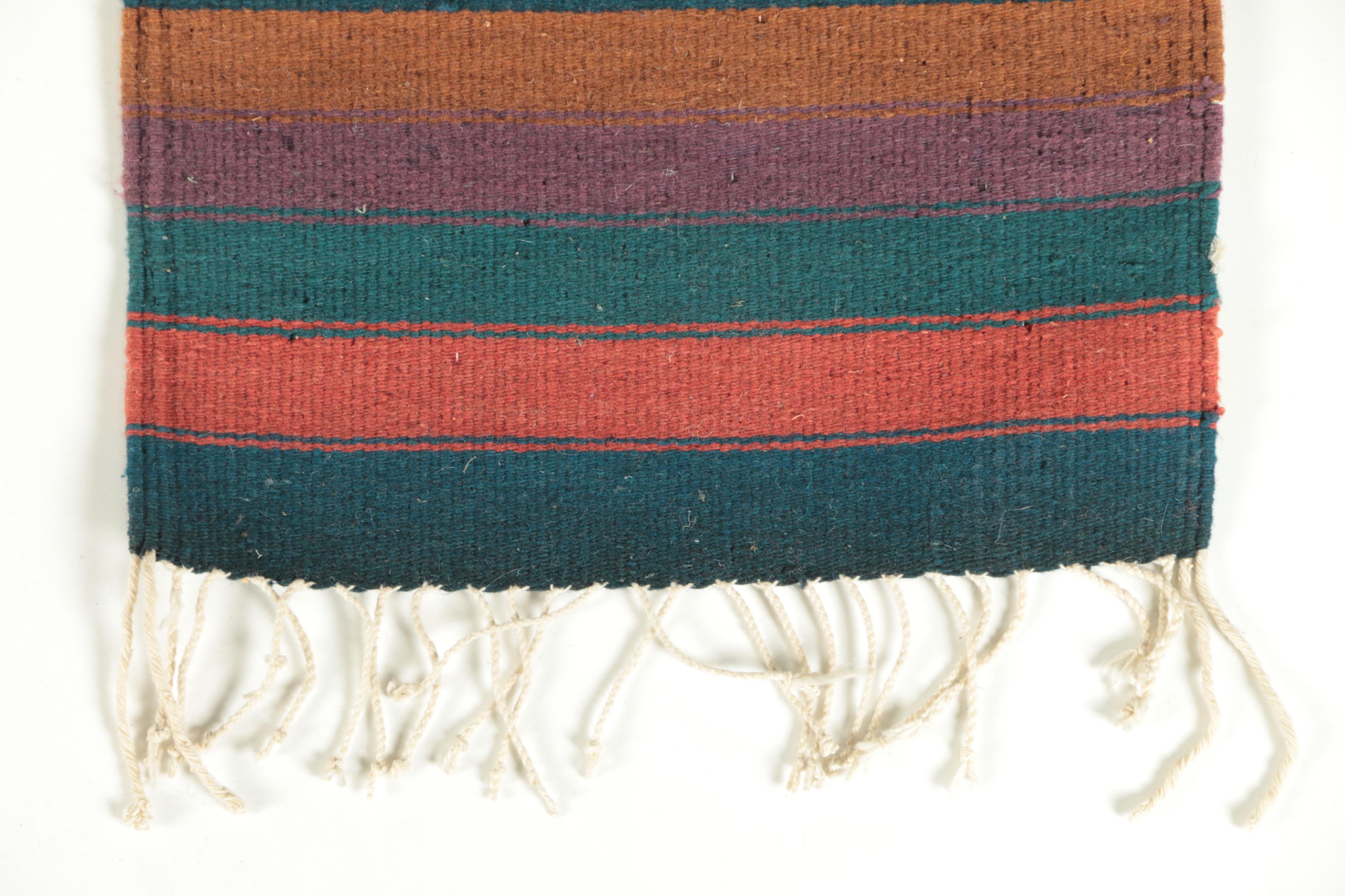 Handwoven Mexican Wool Carpet Runner by Casa Gunginn
