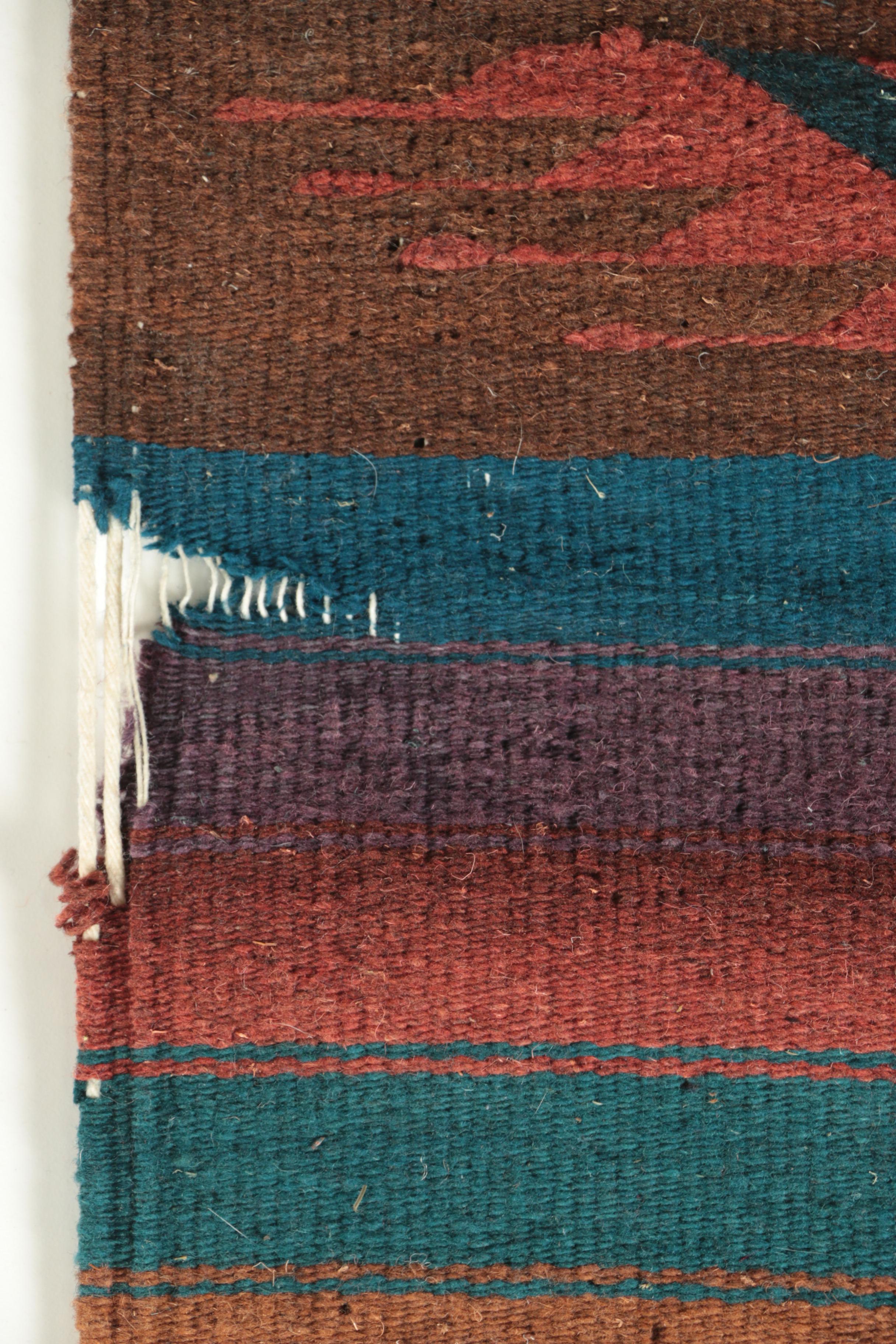 Handwoven Mexican Wool Carpet Runner by Casa Gunginn