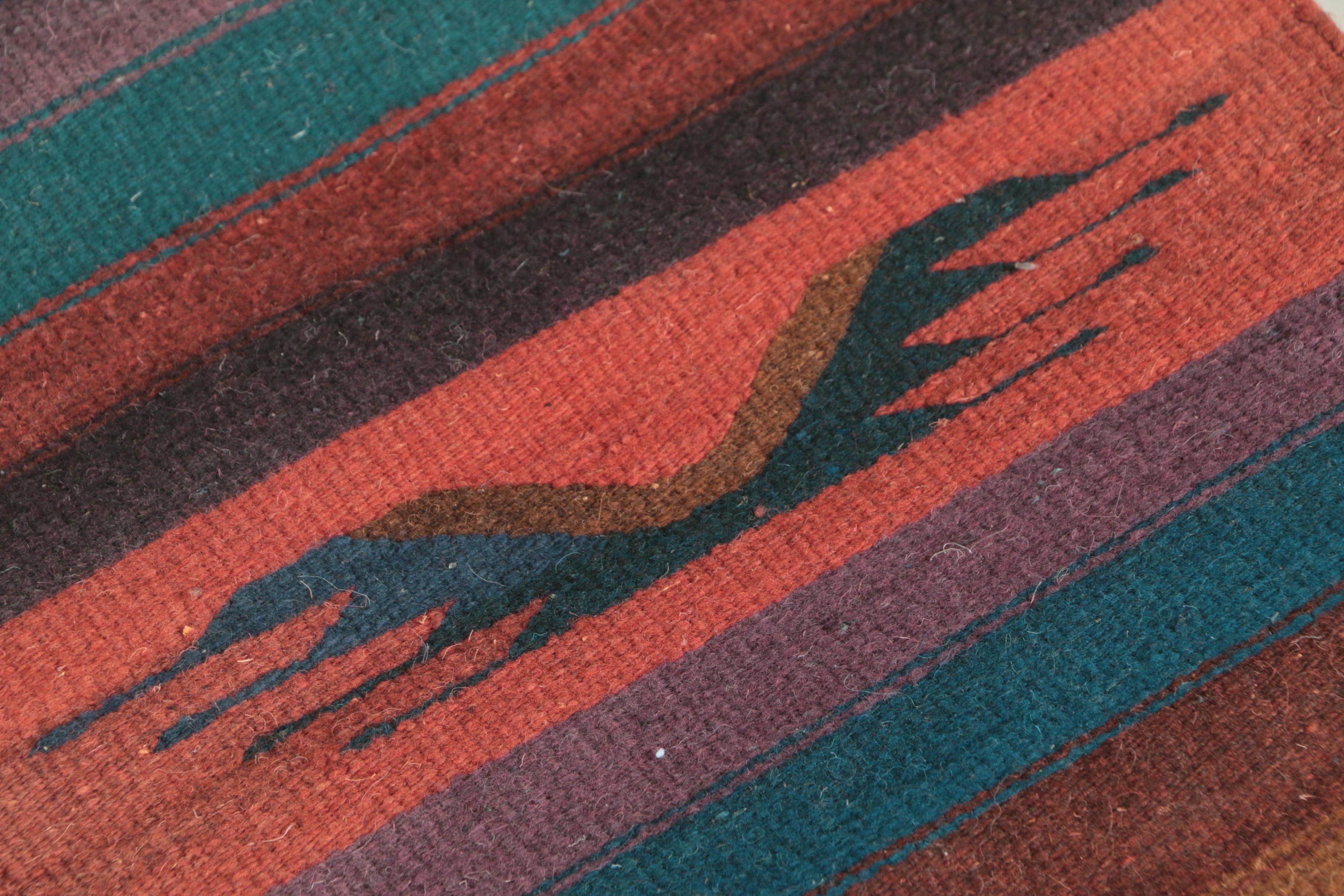 Handwoven Mexican Wool Carpet Runner by Casa Gunginn