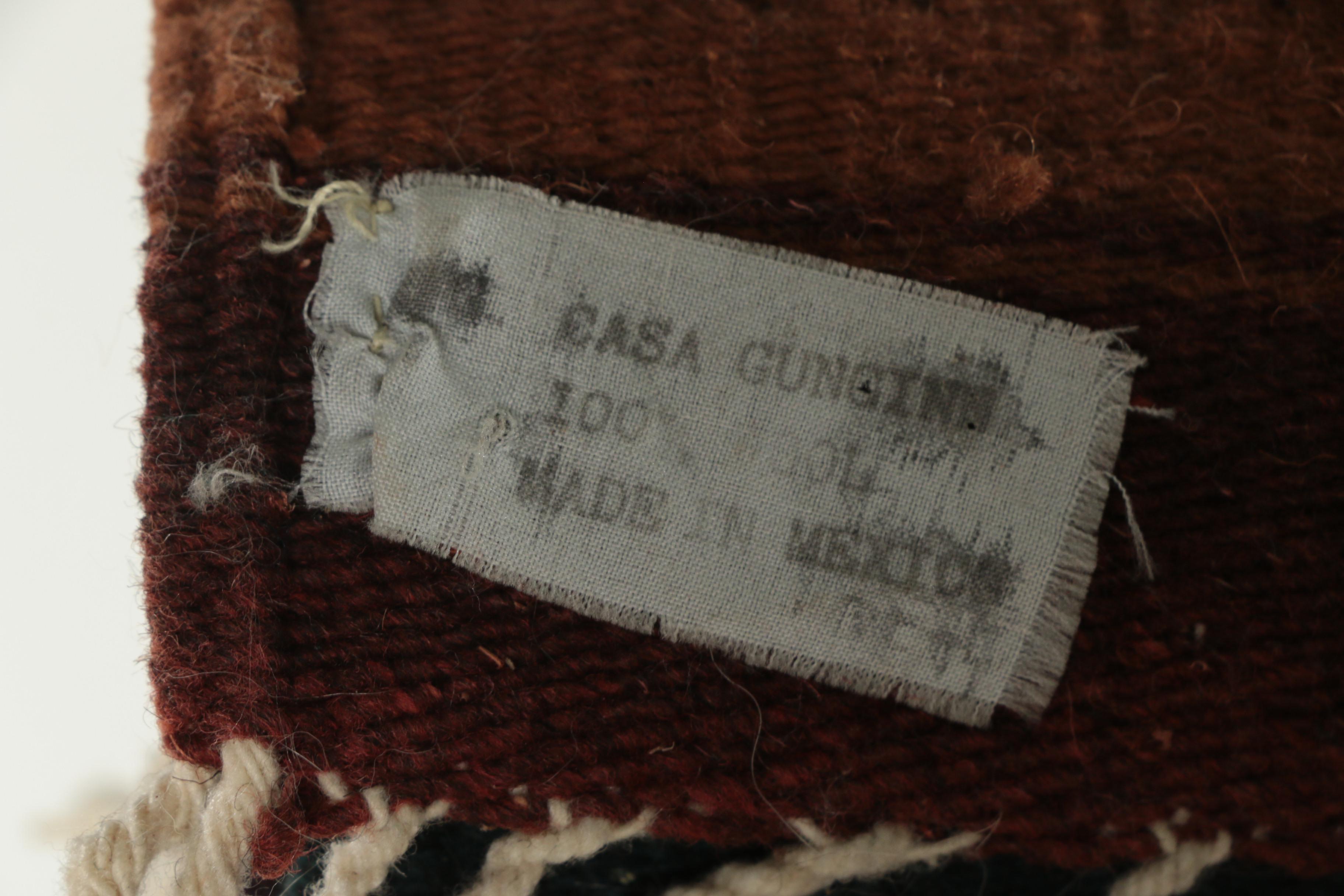 Handwoven Mexican Wool Carpet Runner by Casa Gunginn
