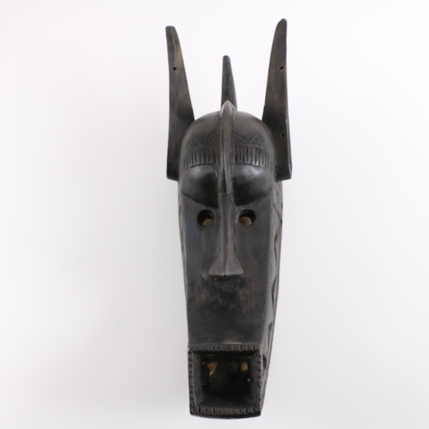 Bamana Style Wood Mask