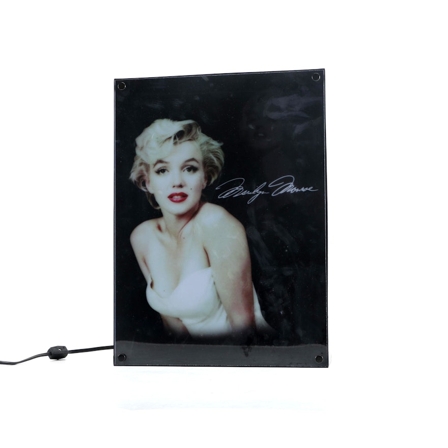 Contemporary Marilyn Monroe Light Box