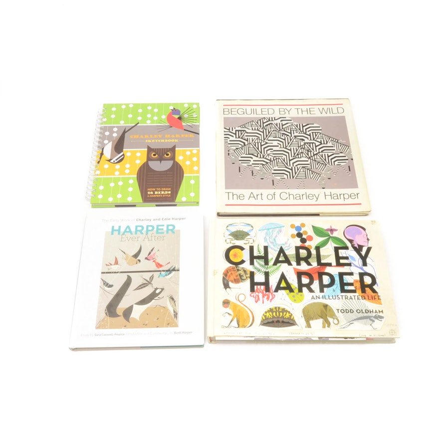 Collection of Charley Harper Books
