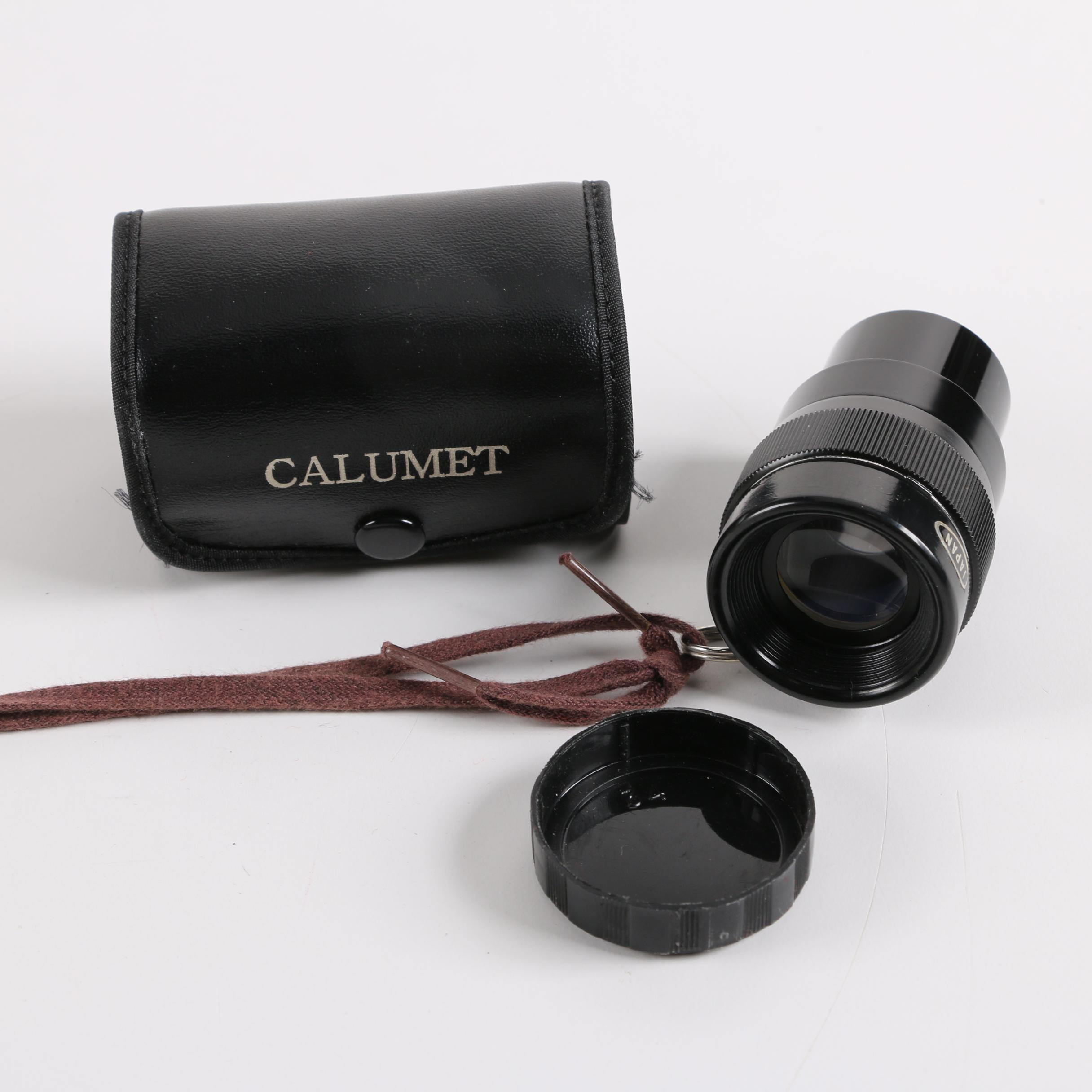 Calumet Wood-Field 4X5 View Camera with Caltar-S II Lens and Accessories