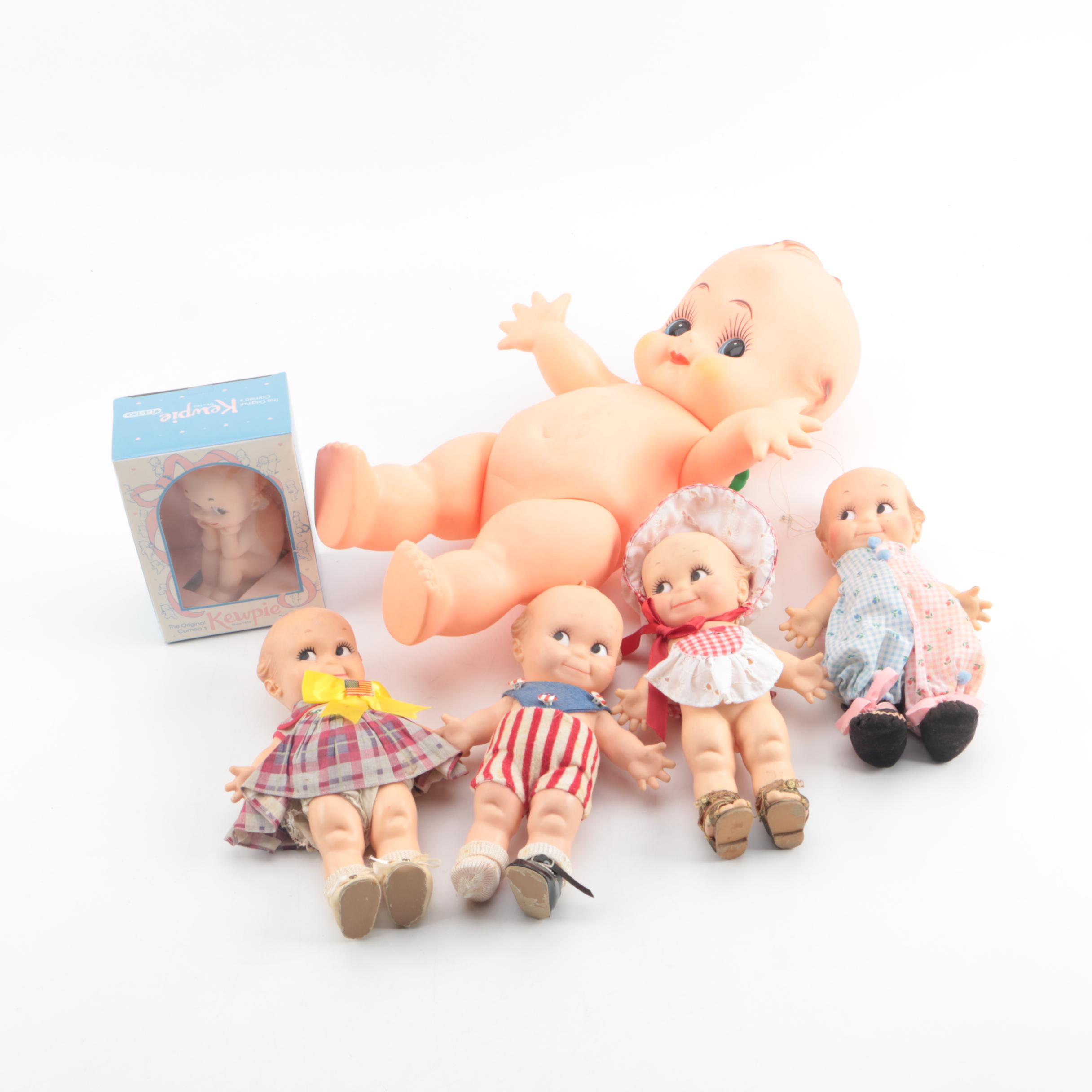 Vintage Cameo and Jesco "Kewpie" Dolls