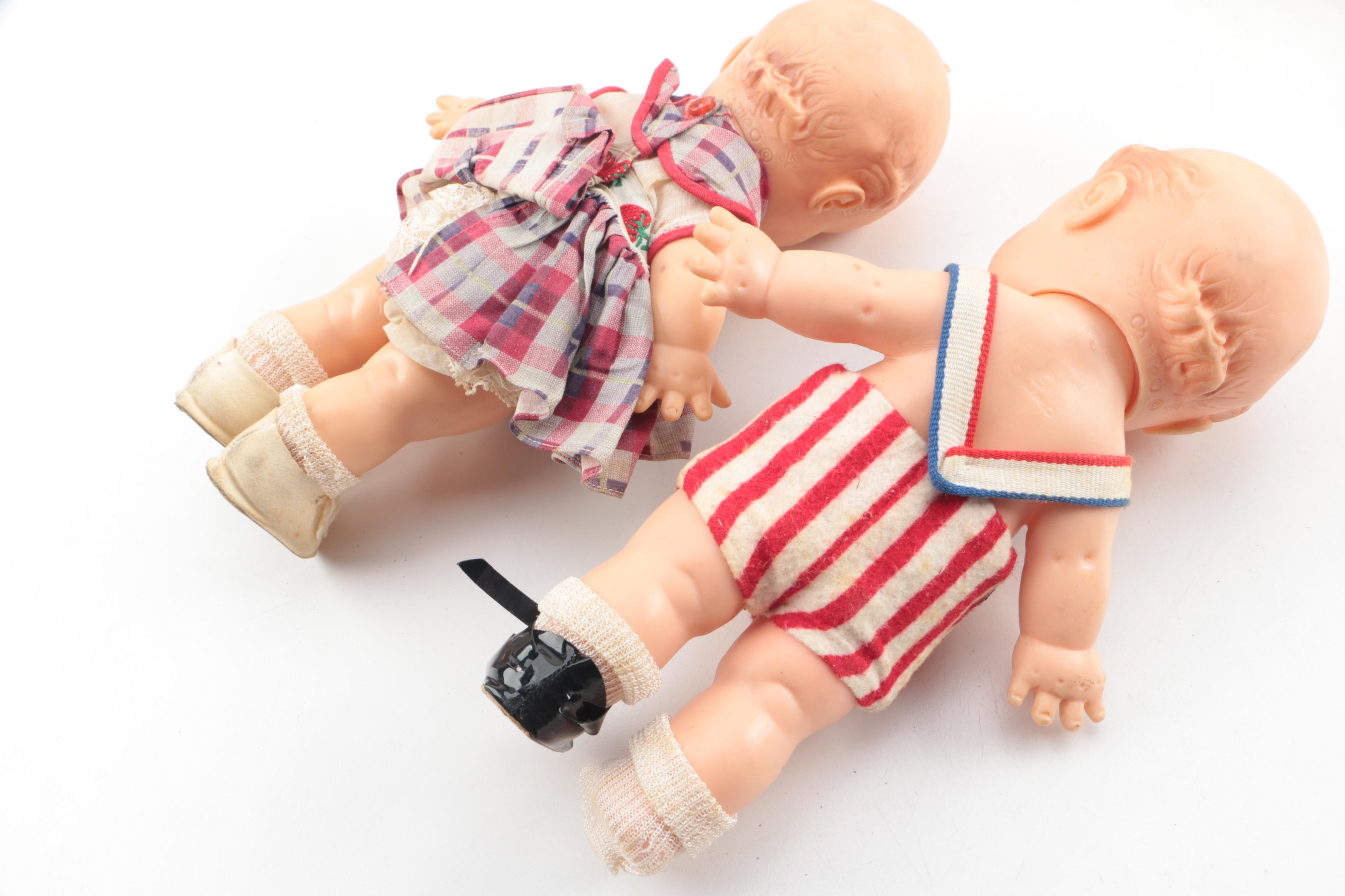 Vintage Cameo and Jesco "Kewpie" Dolls