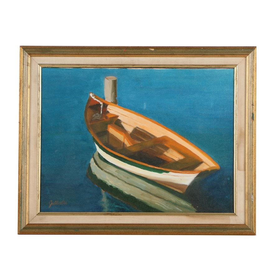 Julliette M. Carignan Oil Painting "Marion Dinghy"