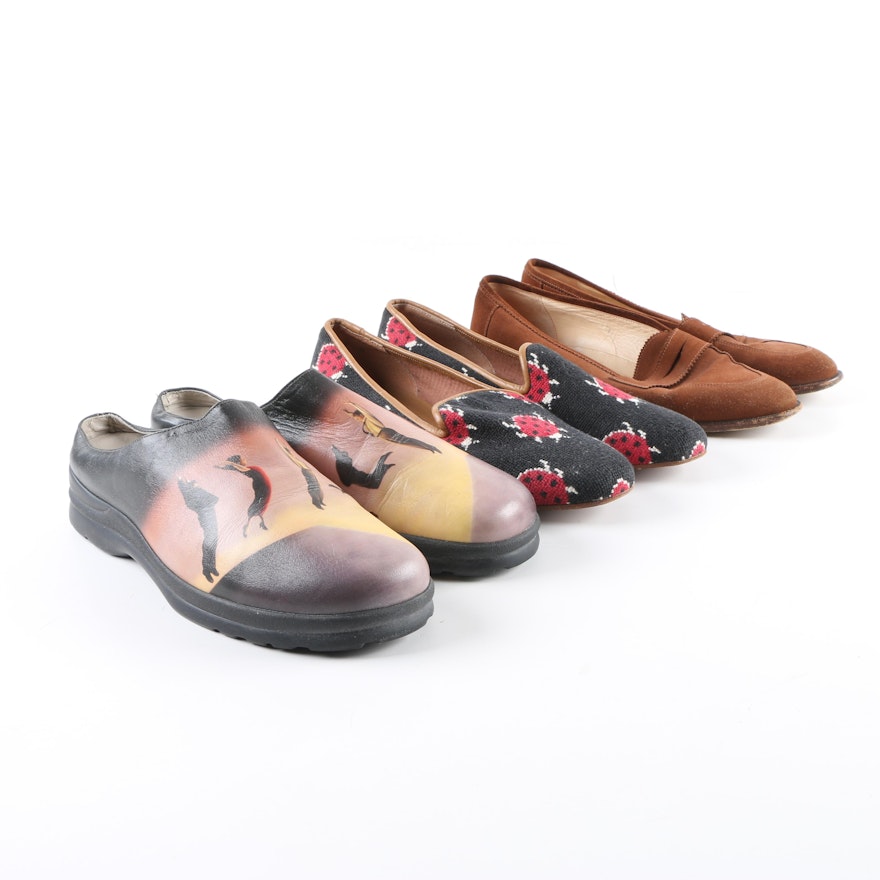 Women's Loafers and Mules Including Manolo Blahnik