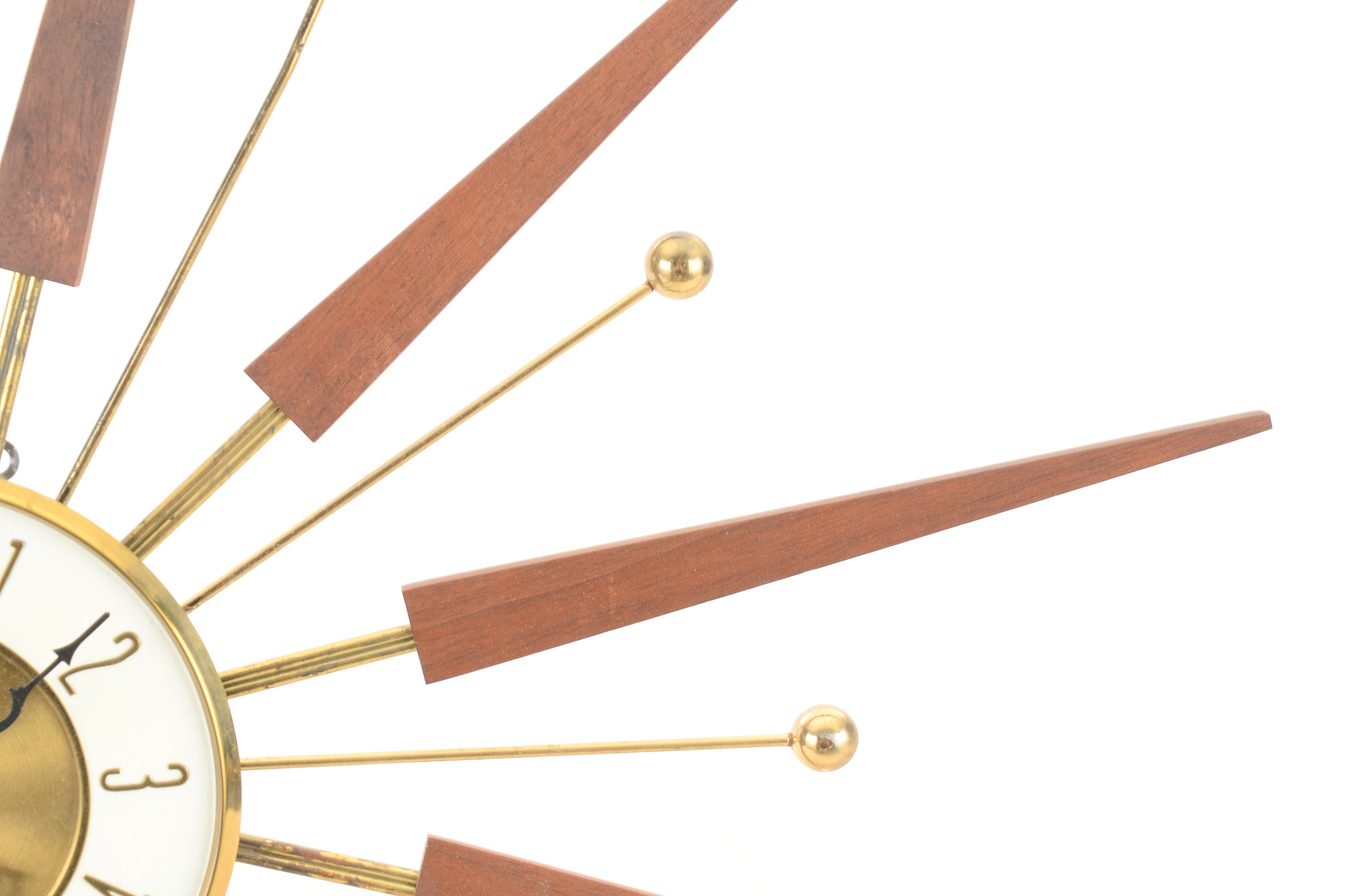 Elgin Sunburst Wall Clock