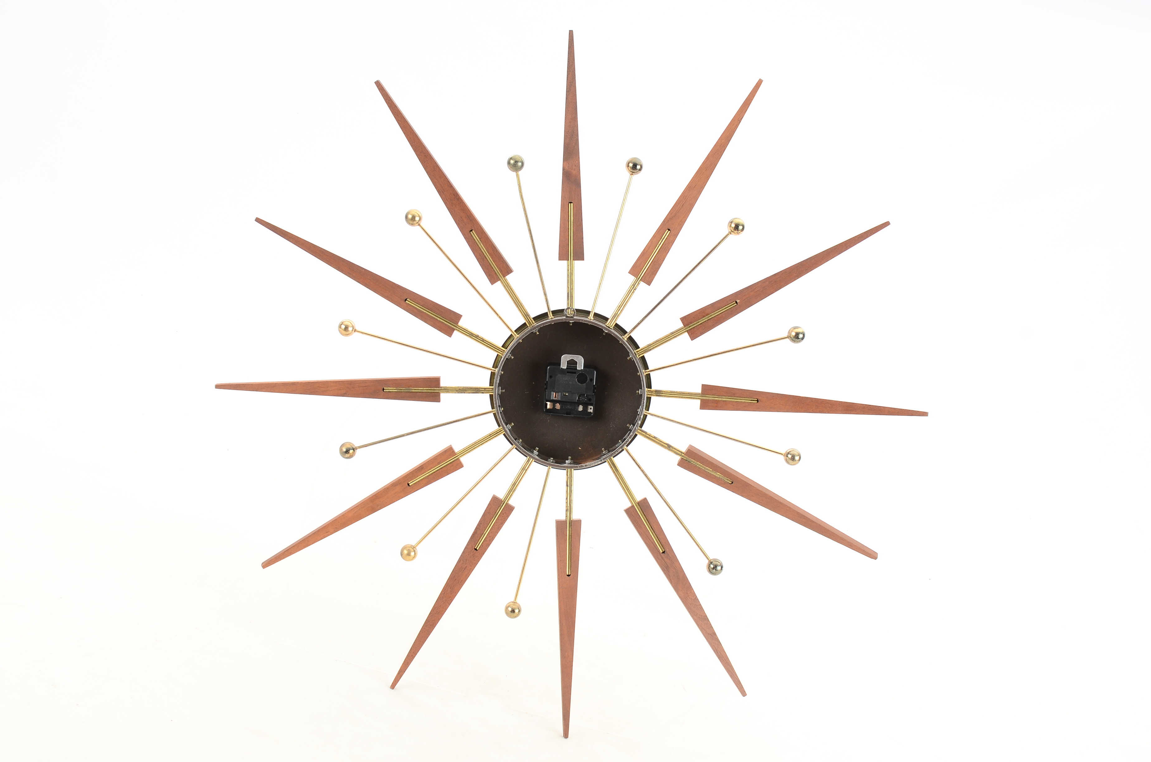 Elgin Sunburst Wall Clock