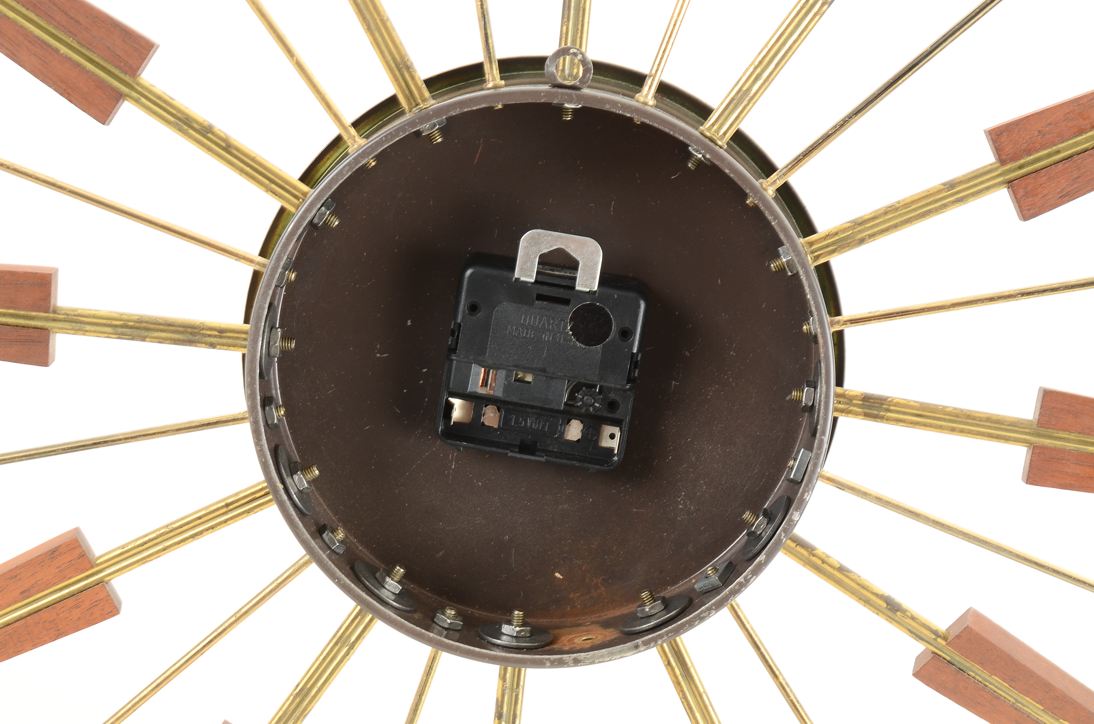 Elgin Sunburst Wall Clock