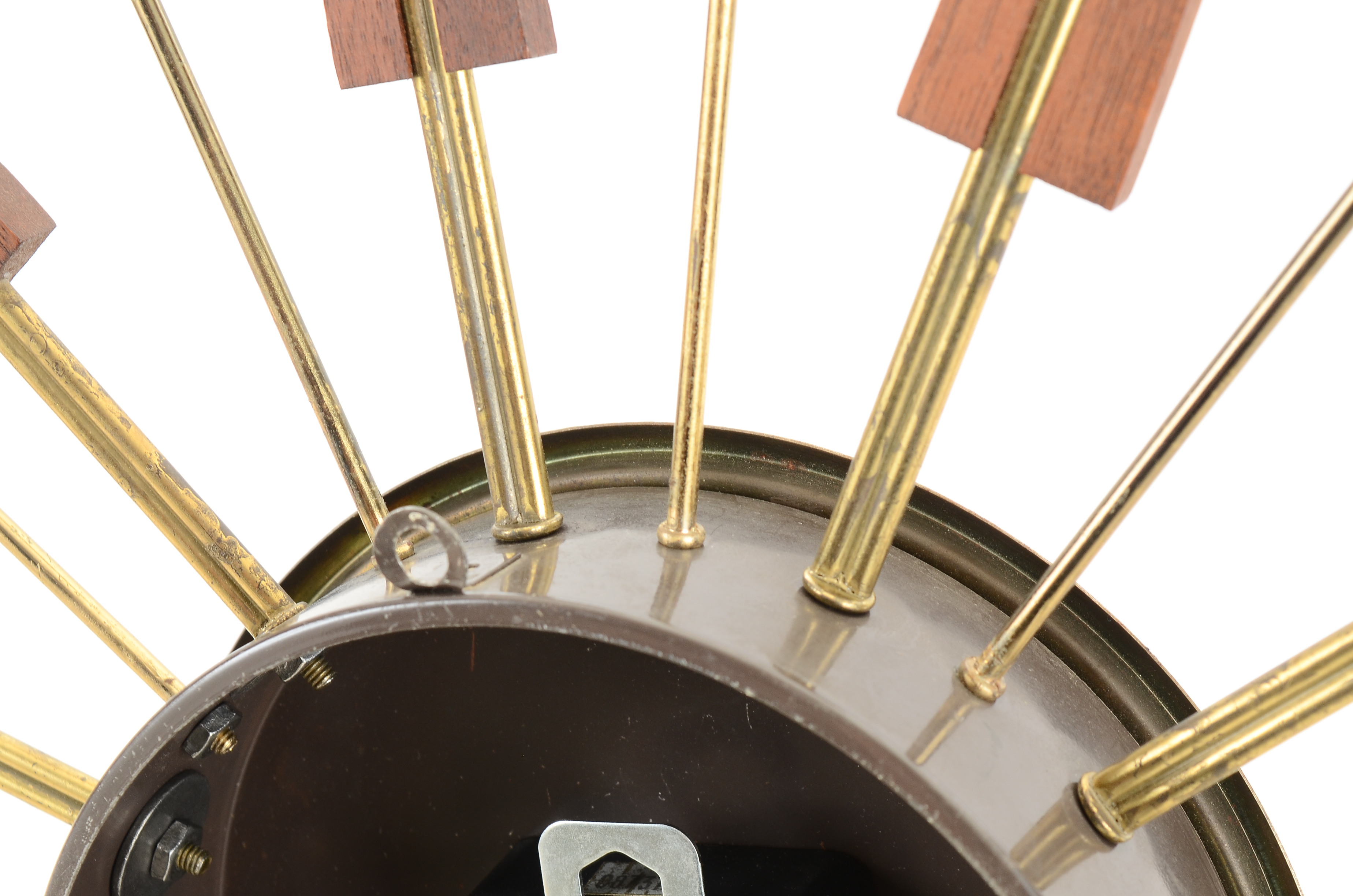 Elgin Sunburst Wall Clock