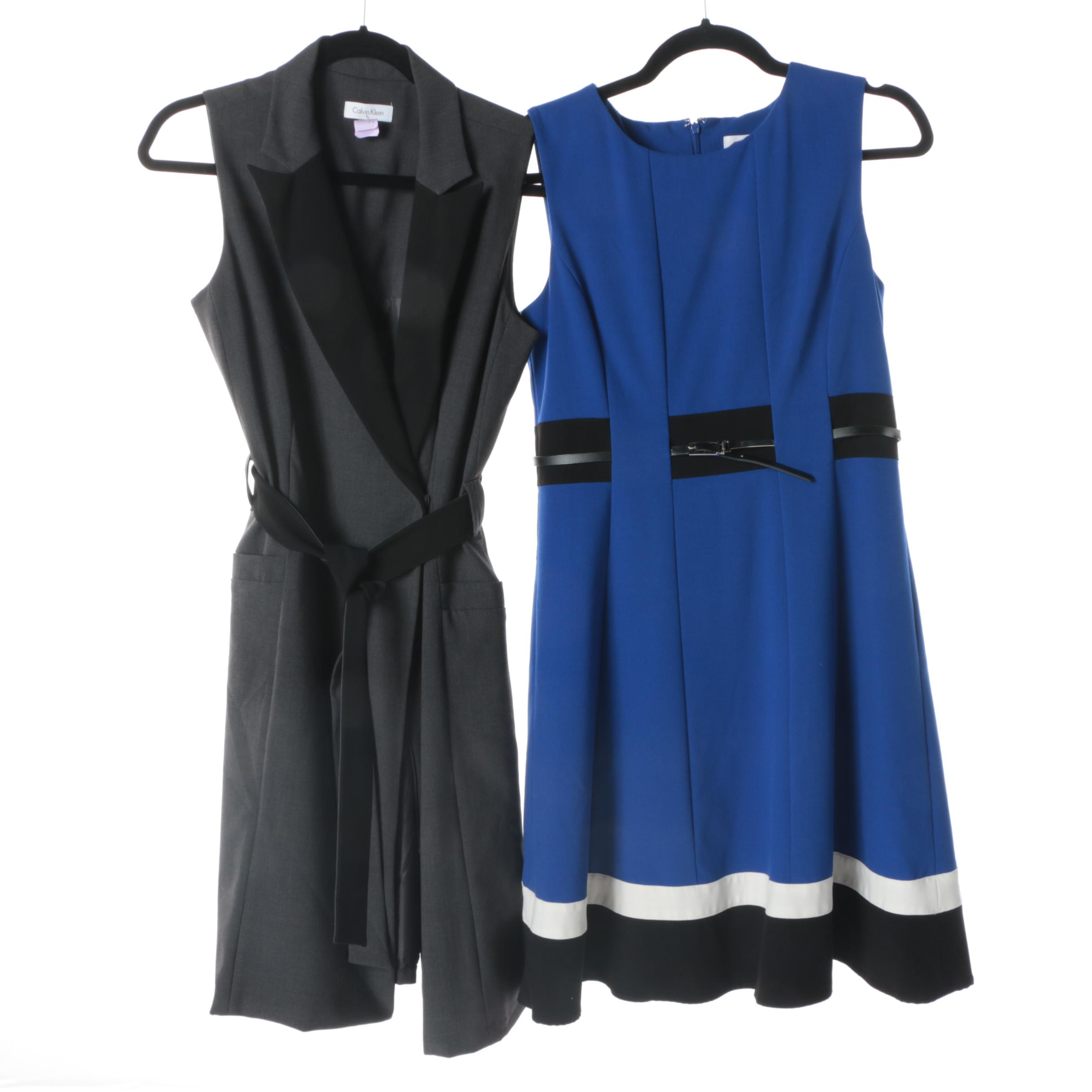 Contemporary Dresses and Jacket Including Calvin Klein and Lauren Ralph Lauren