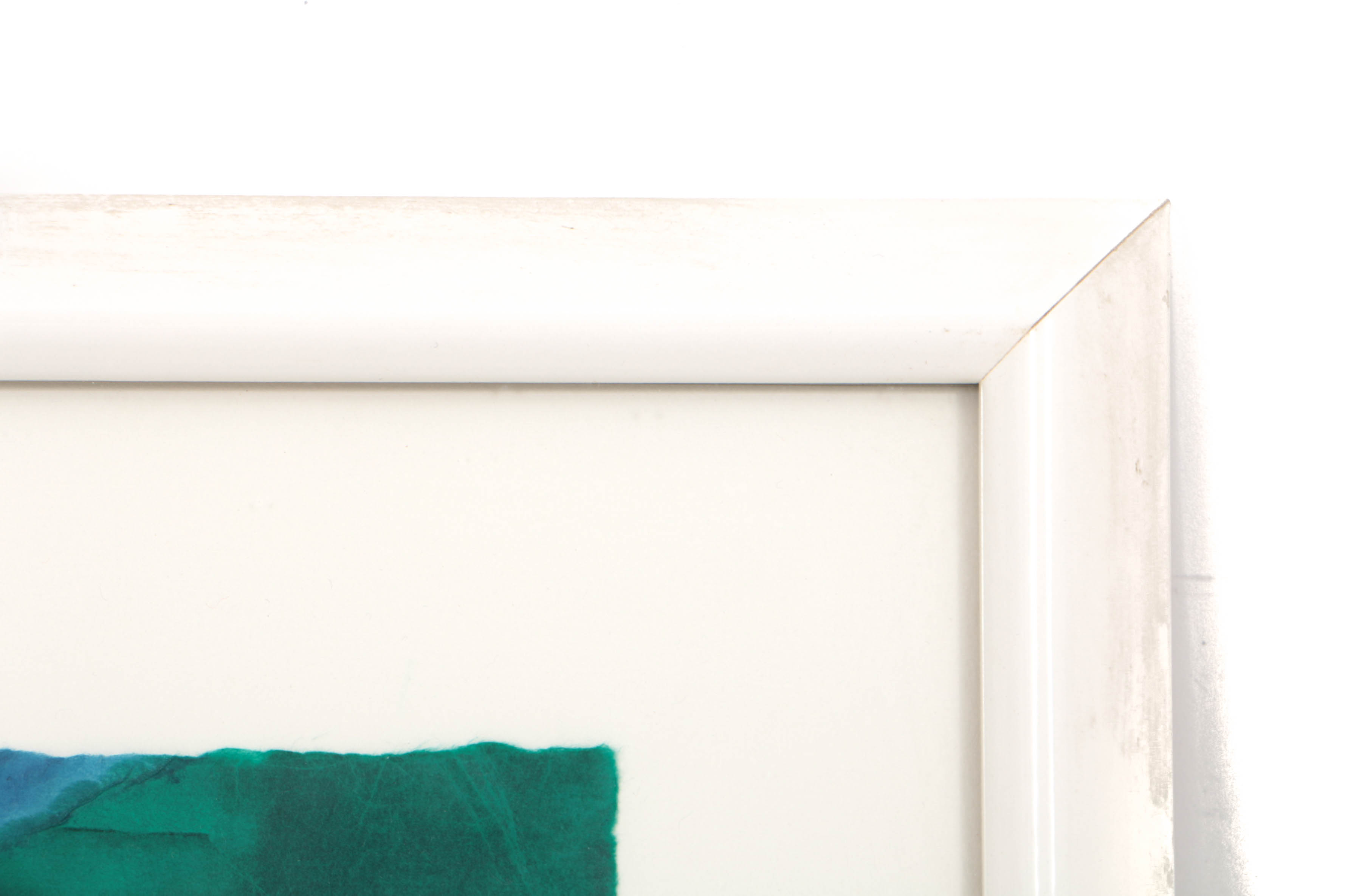 Carol Summers Woodcut "Santa Maria del Oro"