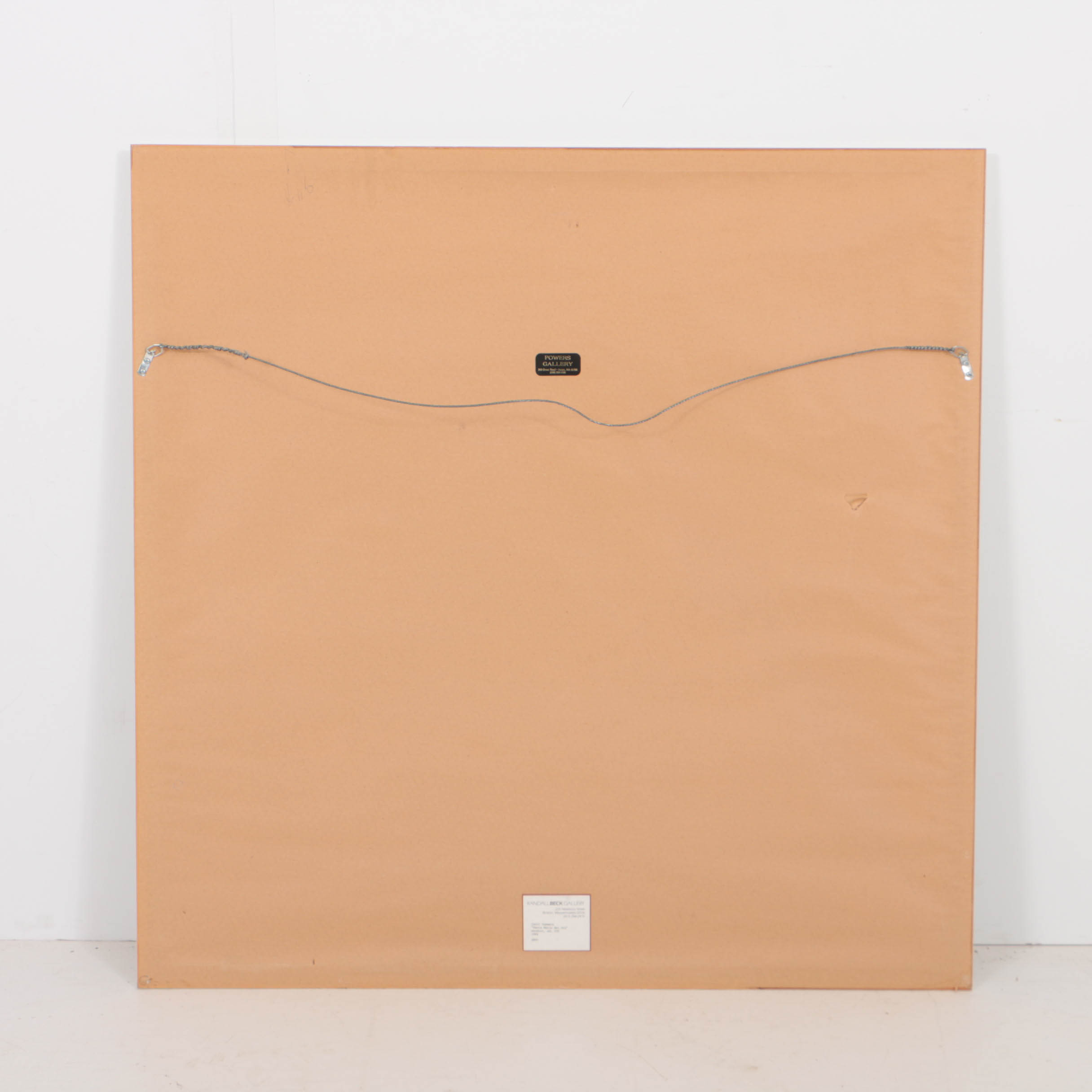 Carol Summers Woodcut "Santa Maria del Oro"