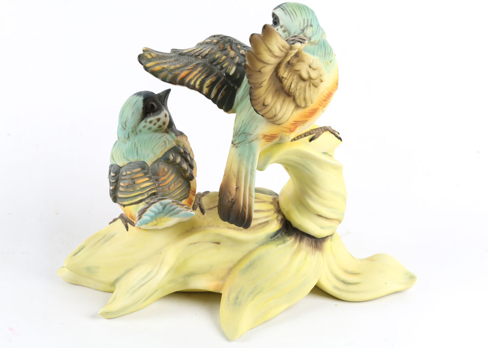 Vintage Ceramic Bird Figurine