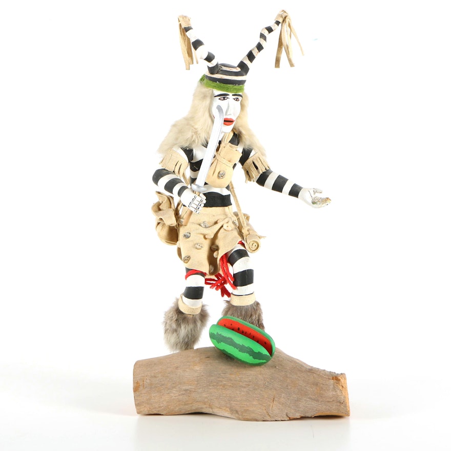 Yazzie Hopi Inspired Kachina Kashare Clown