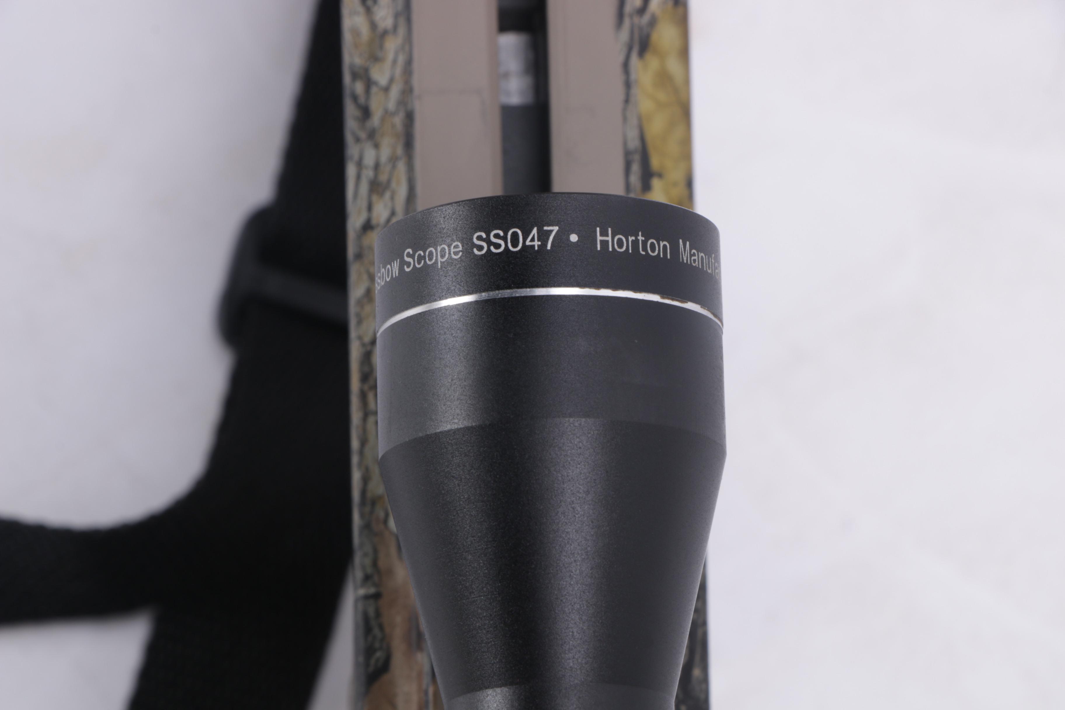 Horton Team Realtree HD 175 Crossbow with Practice Points and Scopes