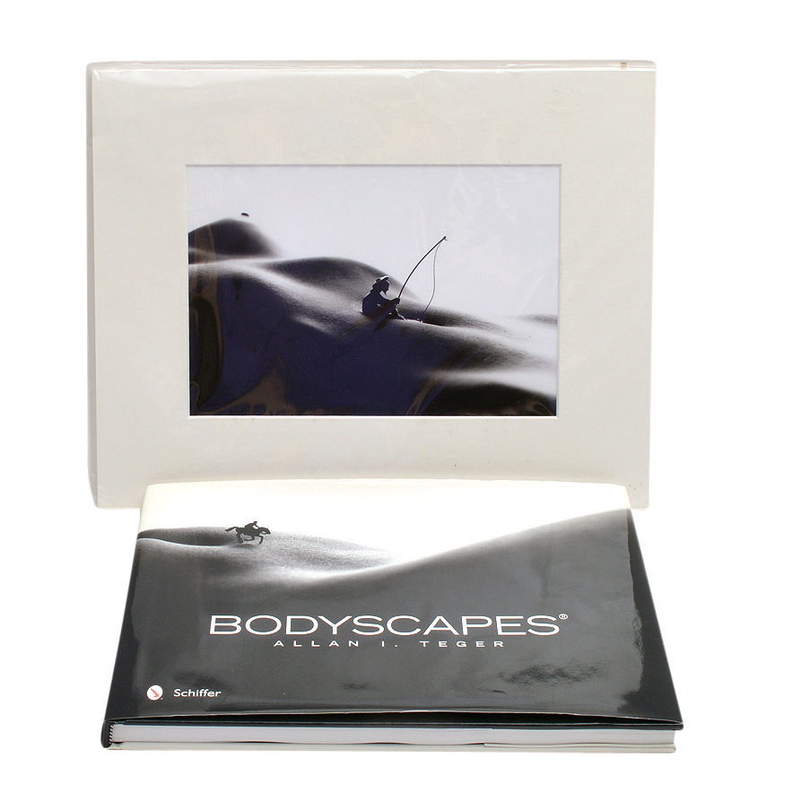 Signed "Bodyscapes" Book and Photograph by Allan I. Teger