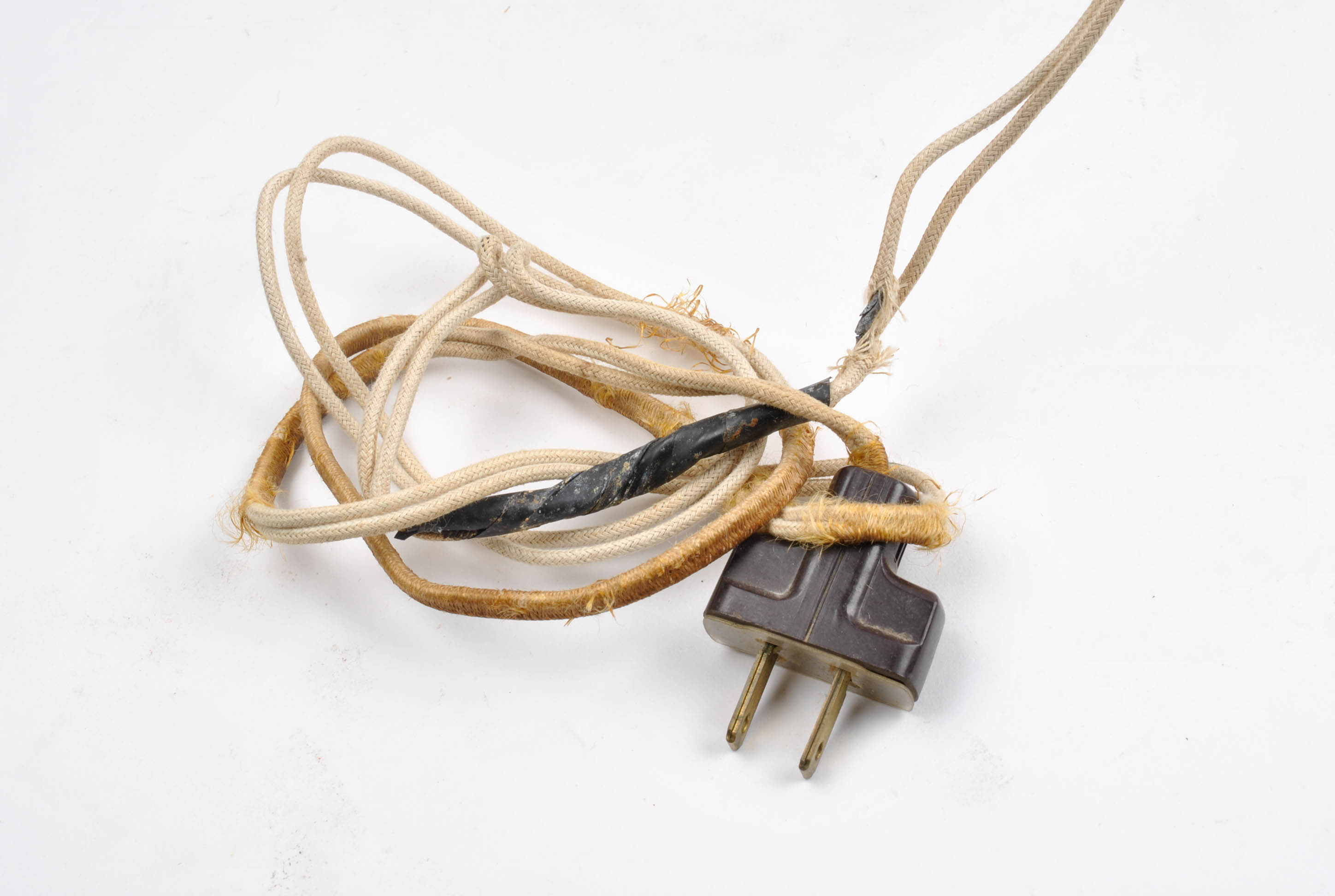 Vintage Glass and Metal Horse Lamps