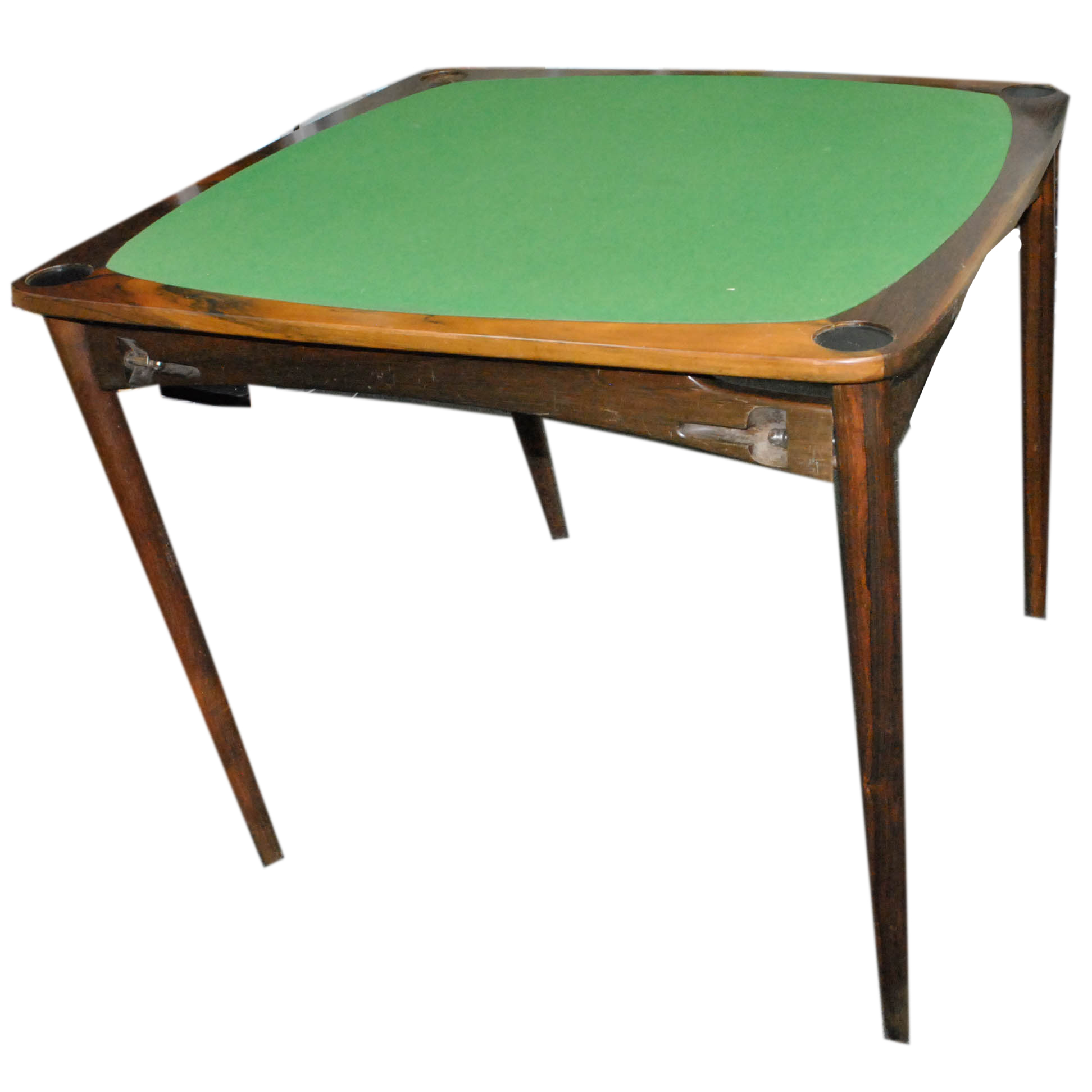 Felt Top Folding Game Table