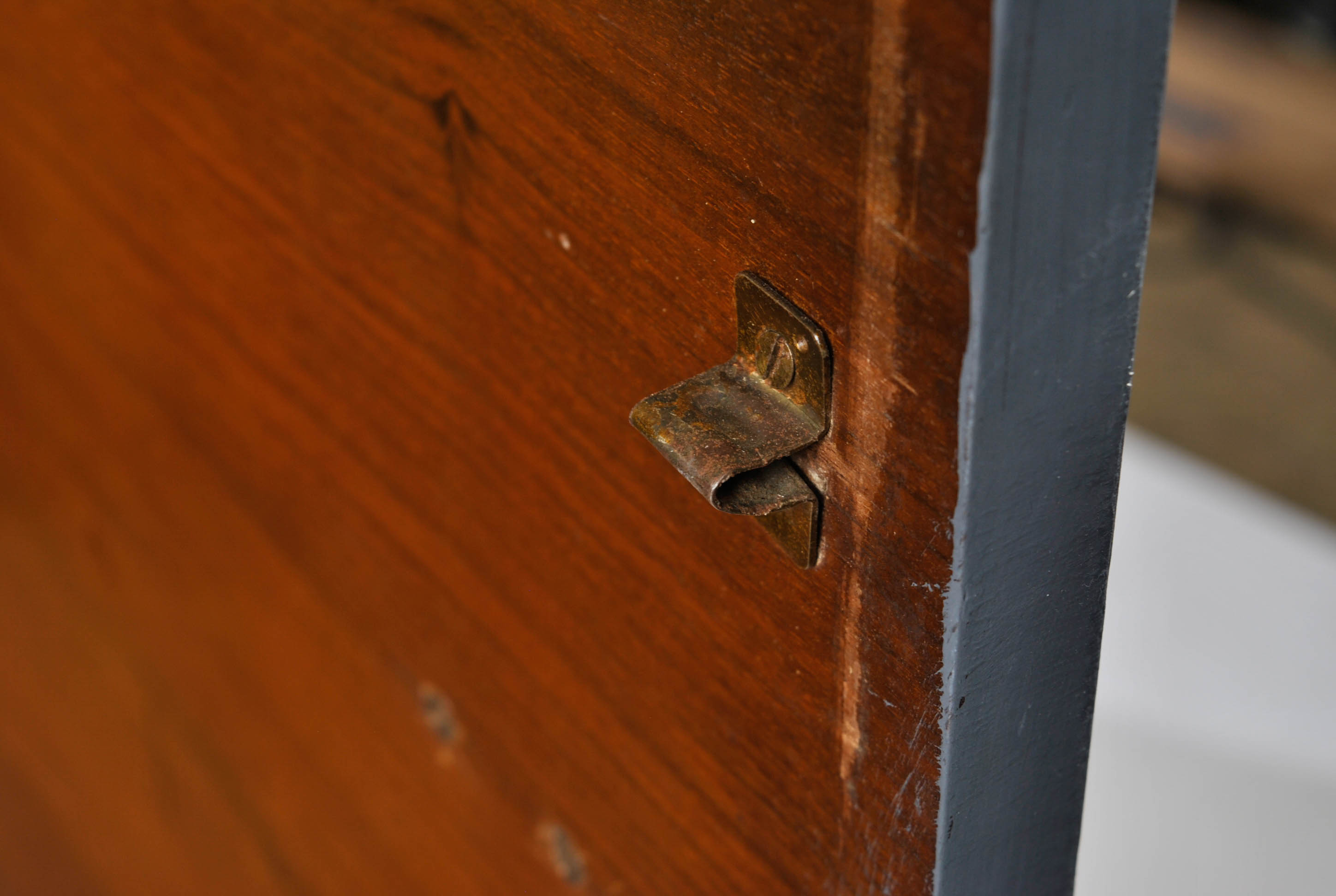Cedar Lined Painted Armoire