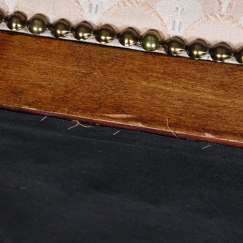 Vintage Italian Renaissance Style Carved Mahogany Side Chair