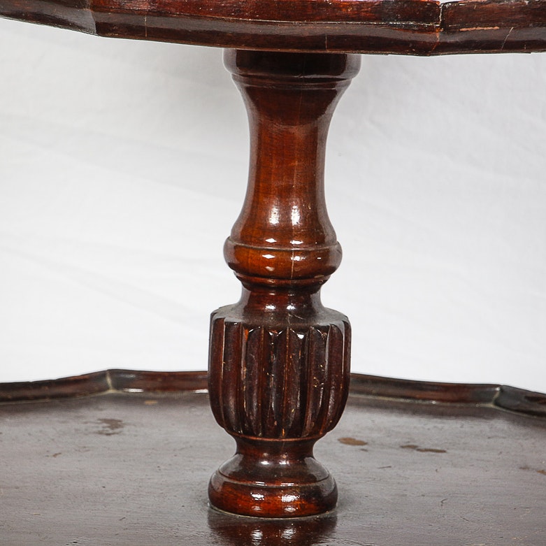 Victorian Style Two Tier Table