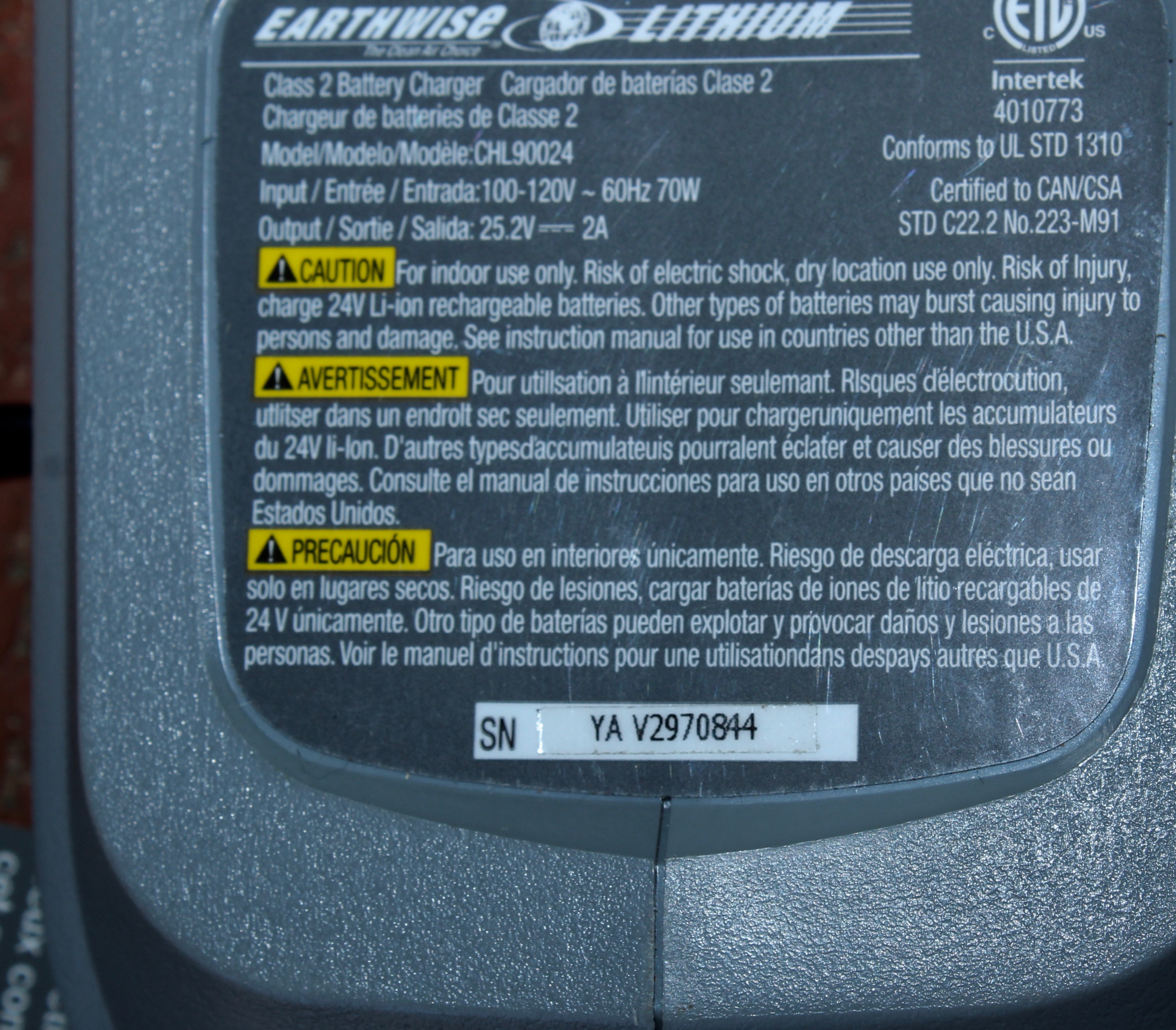 Earthwise Lithium 24V Leaf Blower