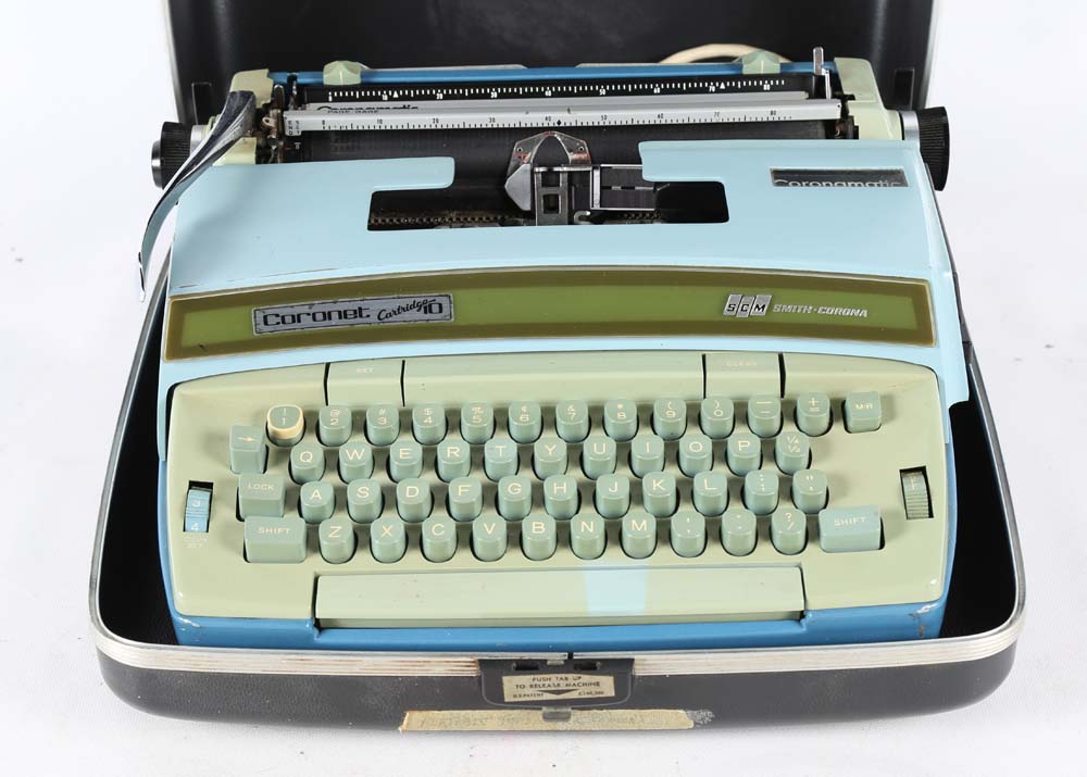 Vintage Smith-Corona Coronet Cartridge 10 Electric Typewriter