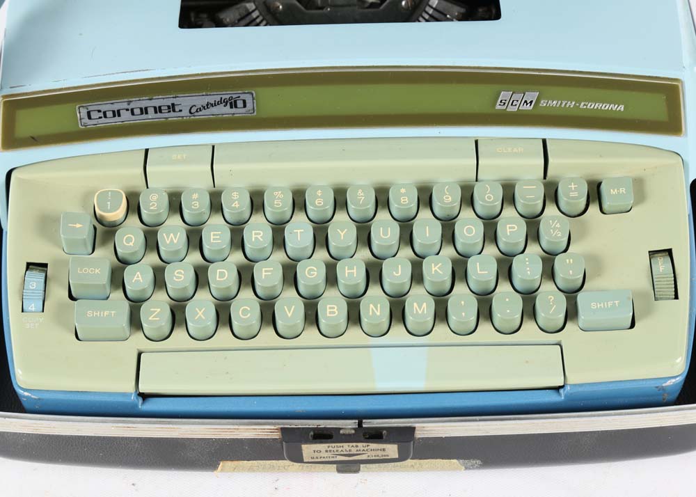Vintage Smith-Corona Coronet Cartridge 10 Electric Typewriter