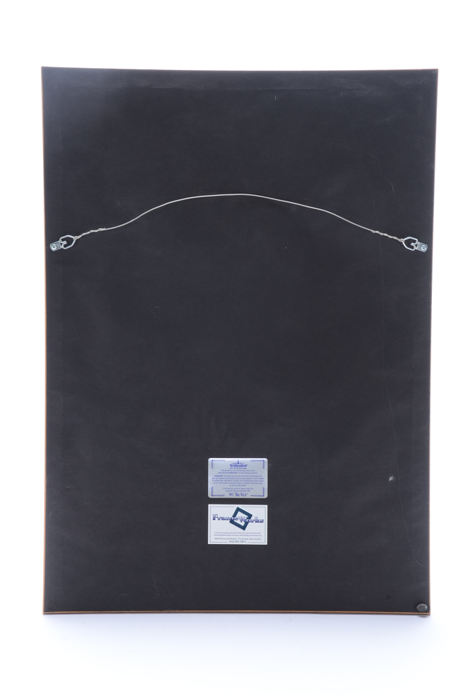 R. Arnold Edmondson Original Ink and Watercolor on Paper "Johnny Man"