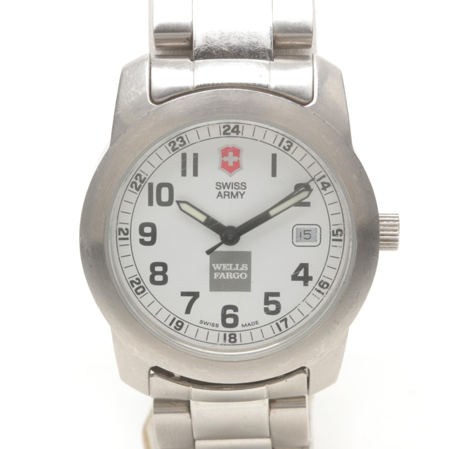 Swiss Army Stainless Steel Wristwatch