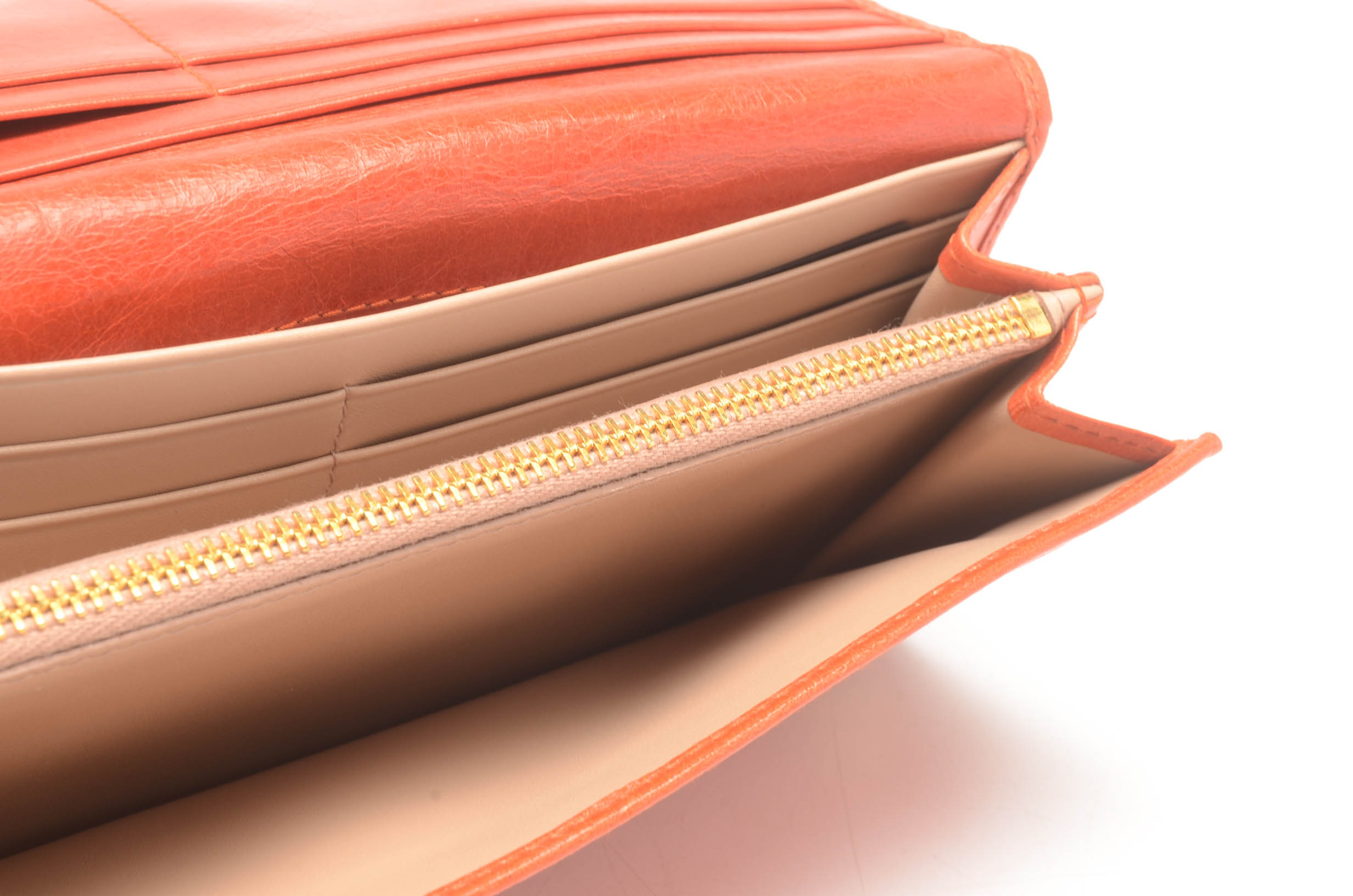 Prada Vitello Shine Leather Wallet