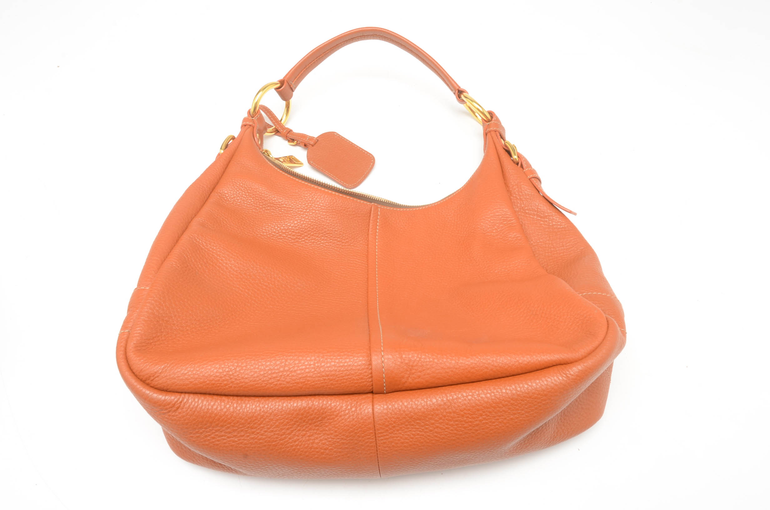 Prada Vitello Daino Hobo Leather Shoulder Bag
