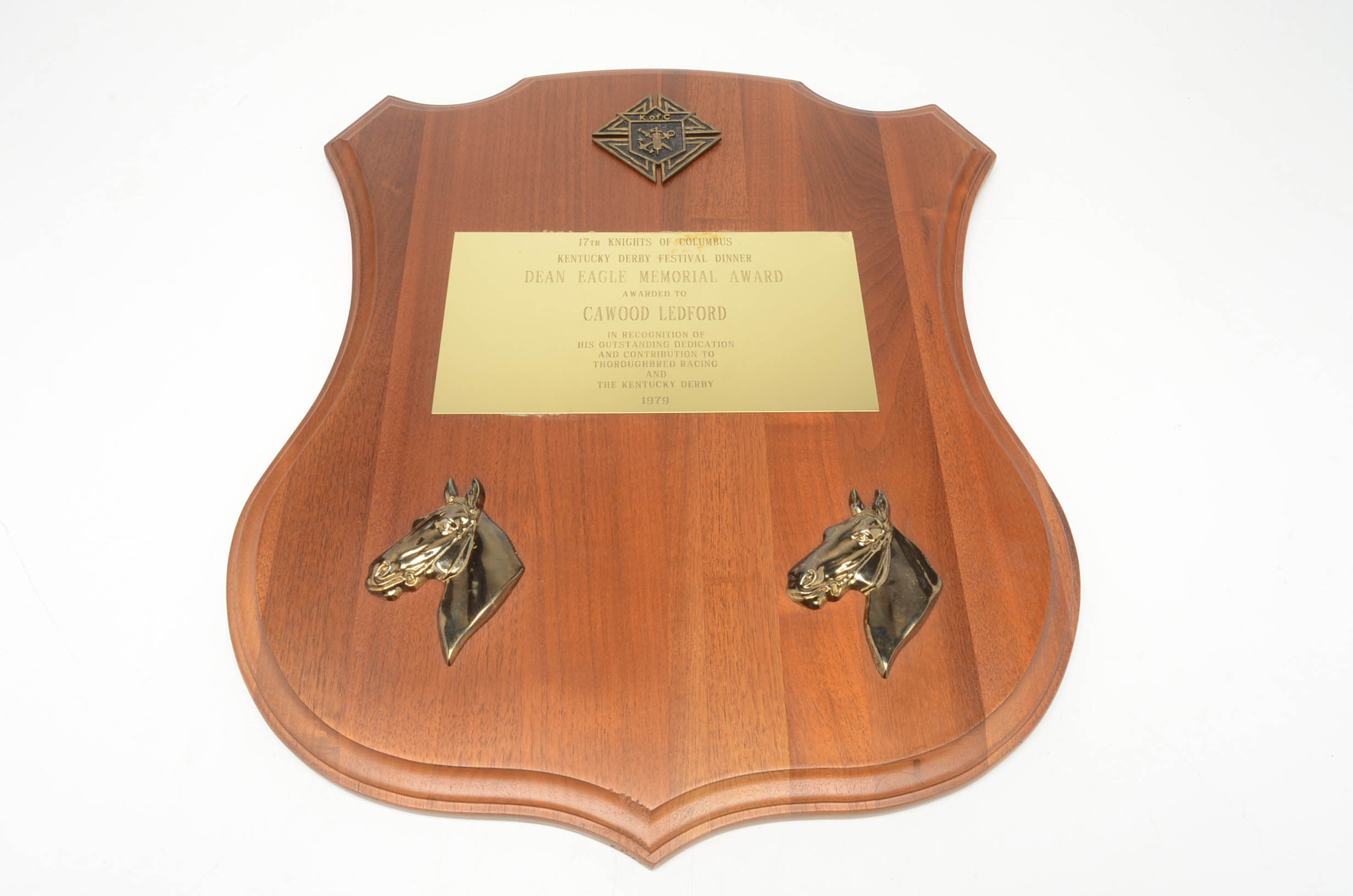 1979 Cawood Ledford Kentucky Derby Presentation Award