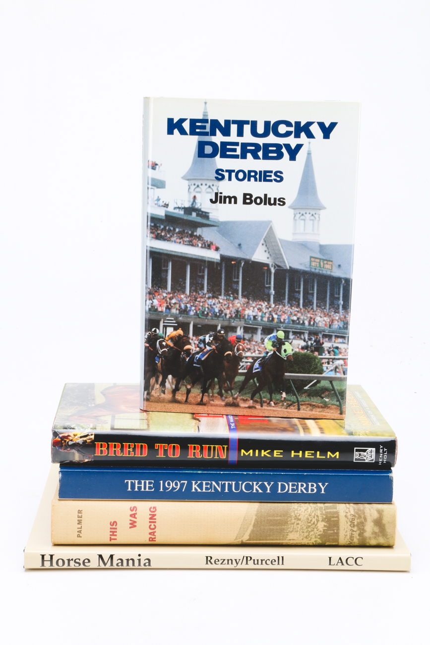 Horse Racing Themed Collectibles and Books