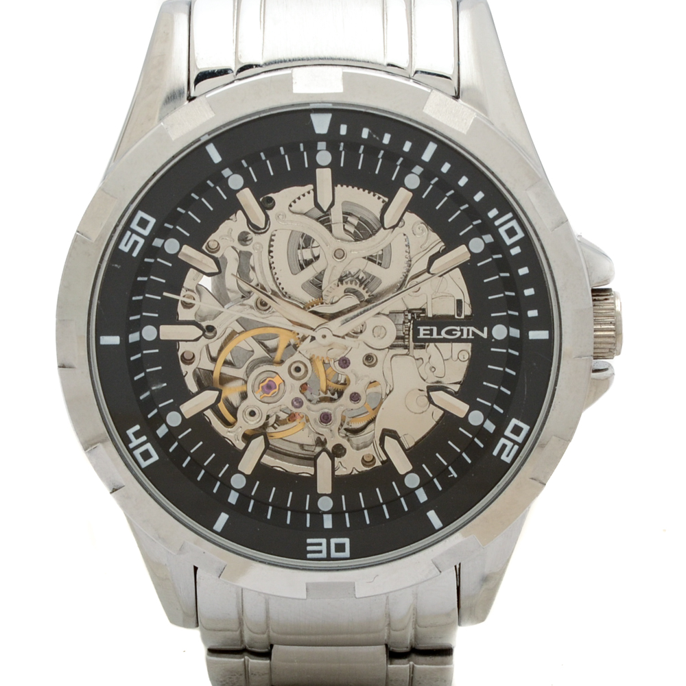 Elgin Skeleton Automatic Watch