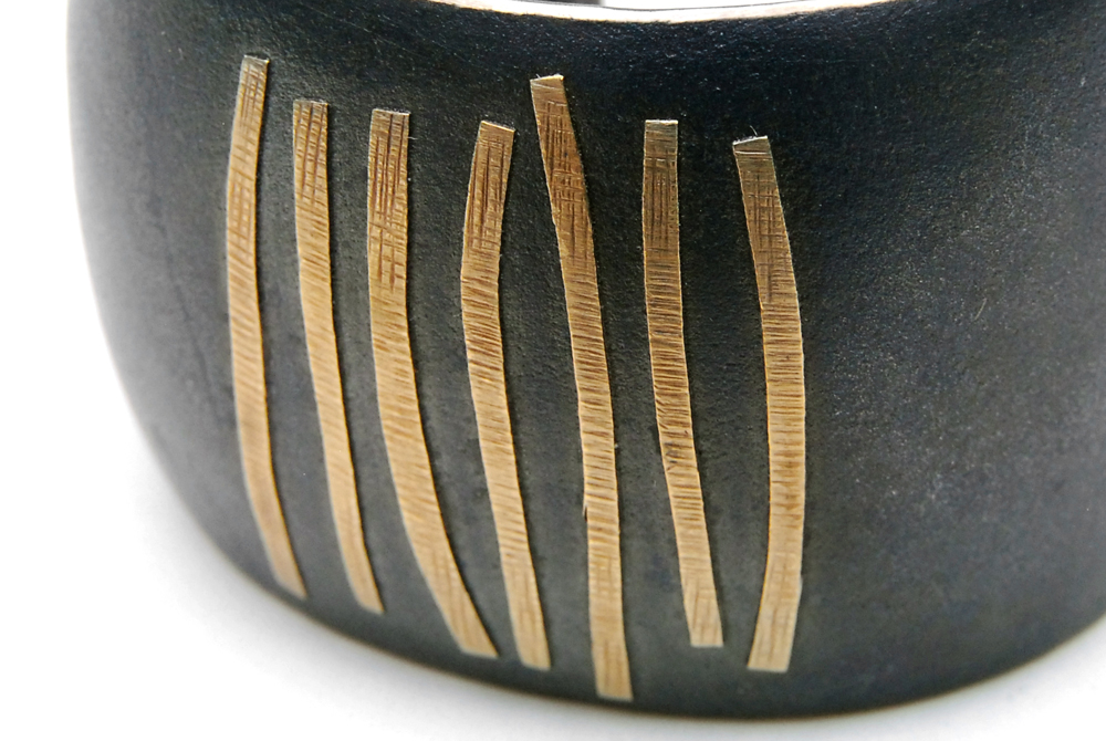 Lisa Ceccorulli Signed Sterling Silver and 22K Yellow Gold Jewelry