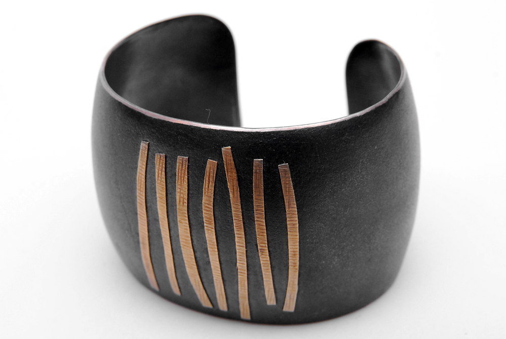 Lisa Ceccorulli Signed Sterling Silver and 22K Yellow Gold Jewelry