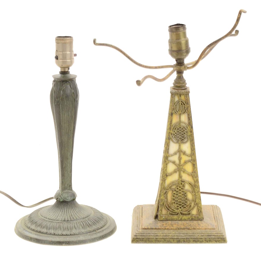 Pair of Art Deco Style Lamp Bases