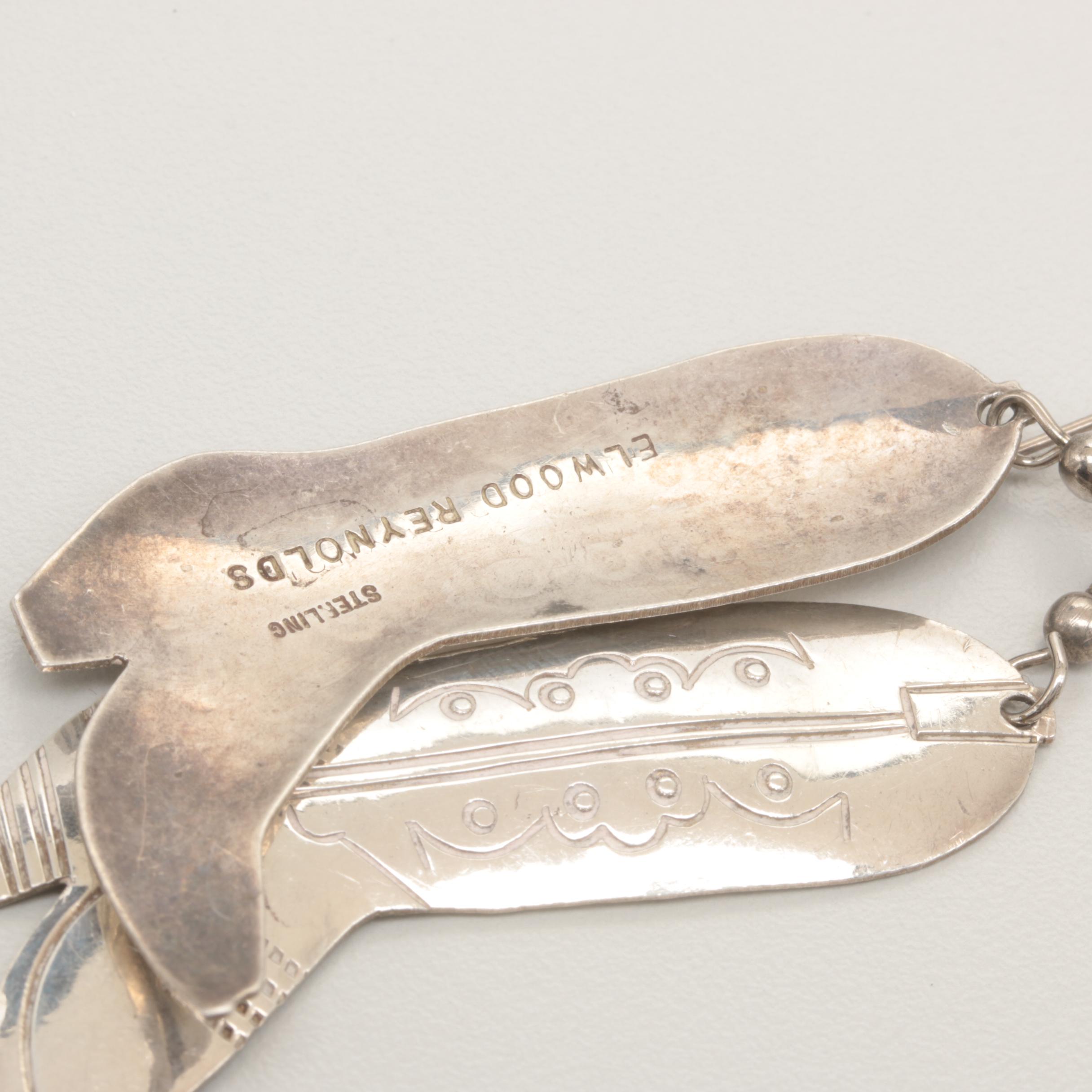 Sterling Silver Jewelry Featuring Richard Lindsay Anglo and Elwood Reynolds