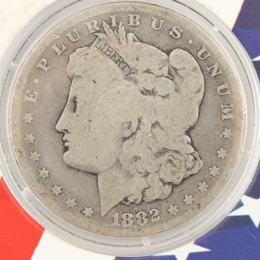 Group of Three Various U.S. Silver Dollars