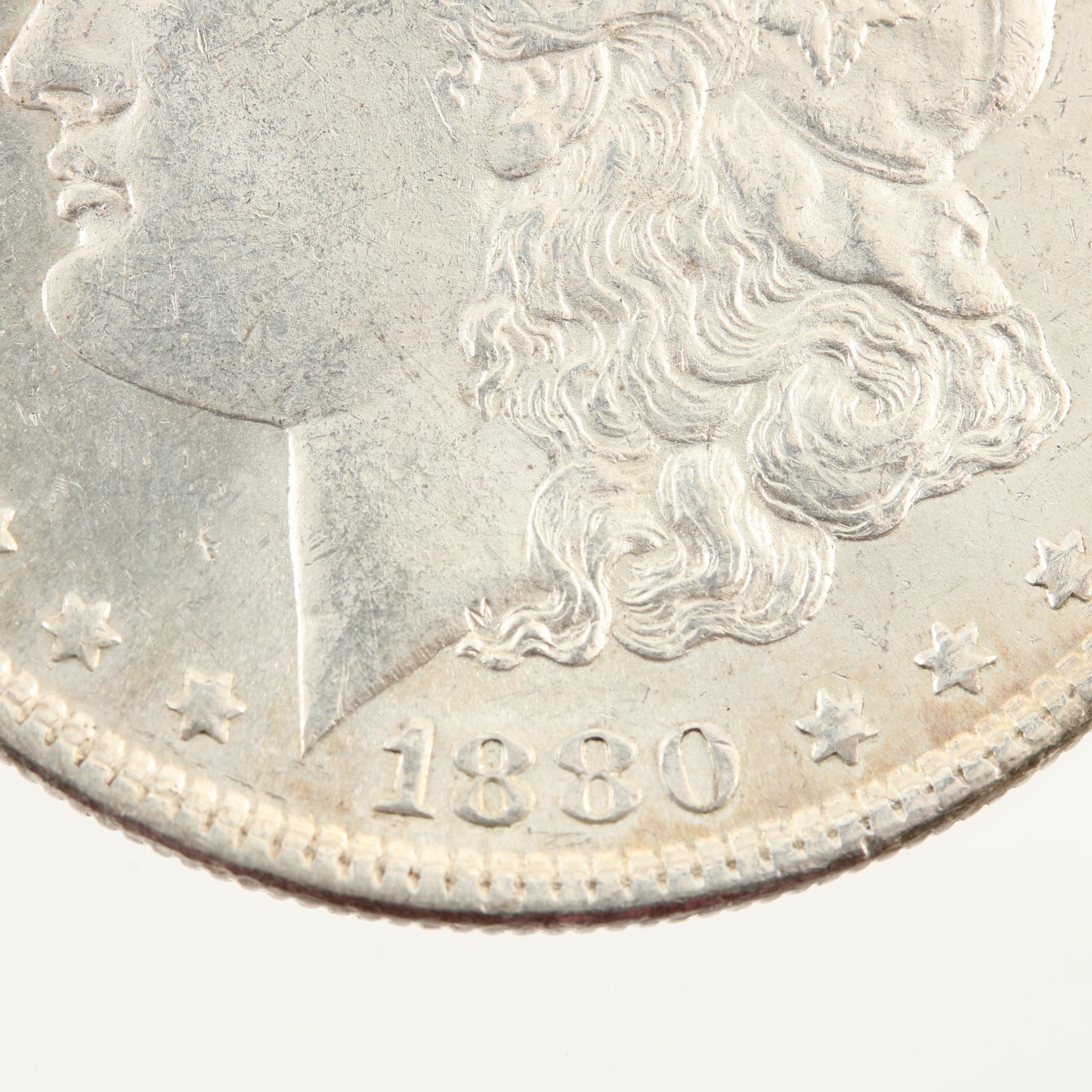 1880 Morgan Silver Dollar