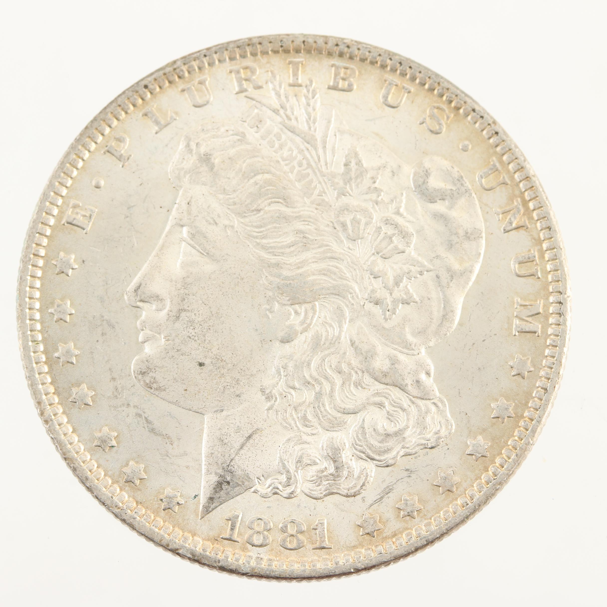 1881-O Morgan Silver Dollar