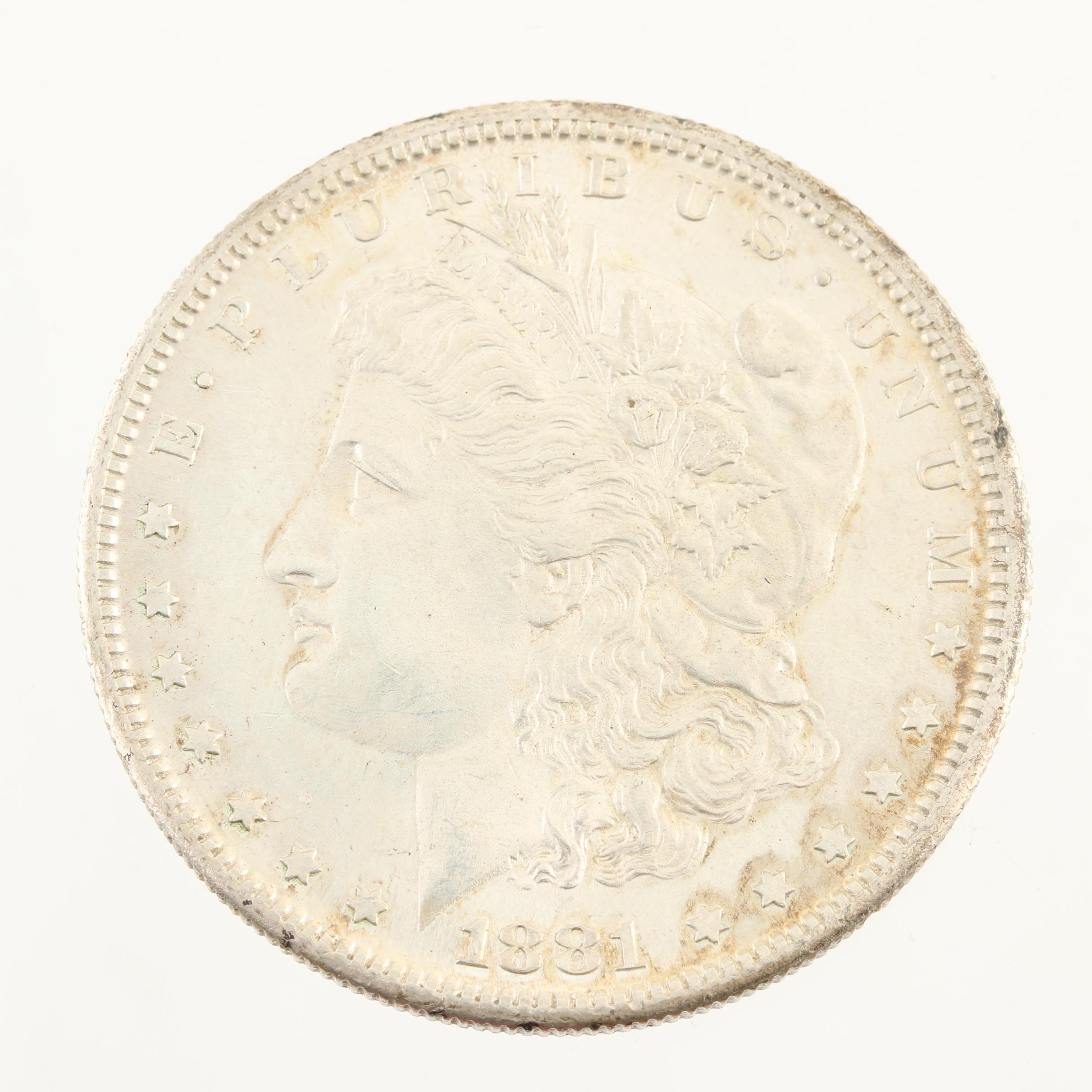 1881-S Morgan Silver Dollar